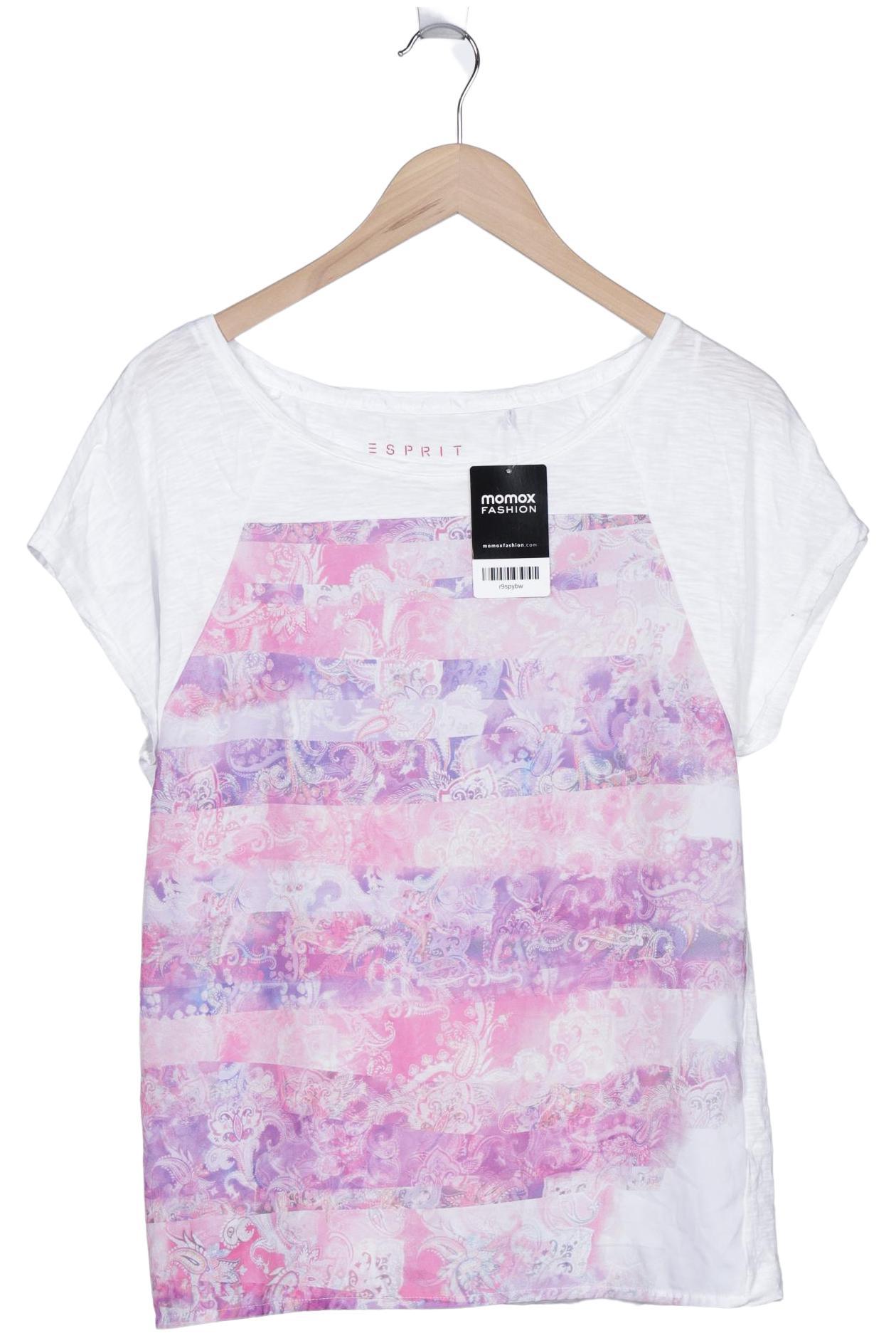 

Esprit Damen T-Shirt, weiß, Gr. 36