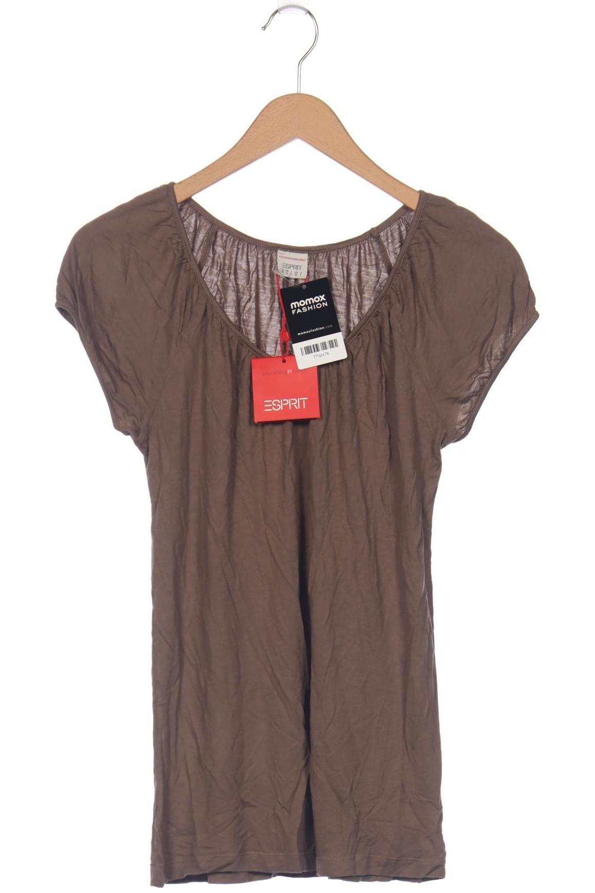 

Esprit Damen T-Shirt, braun, Gr. 38