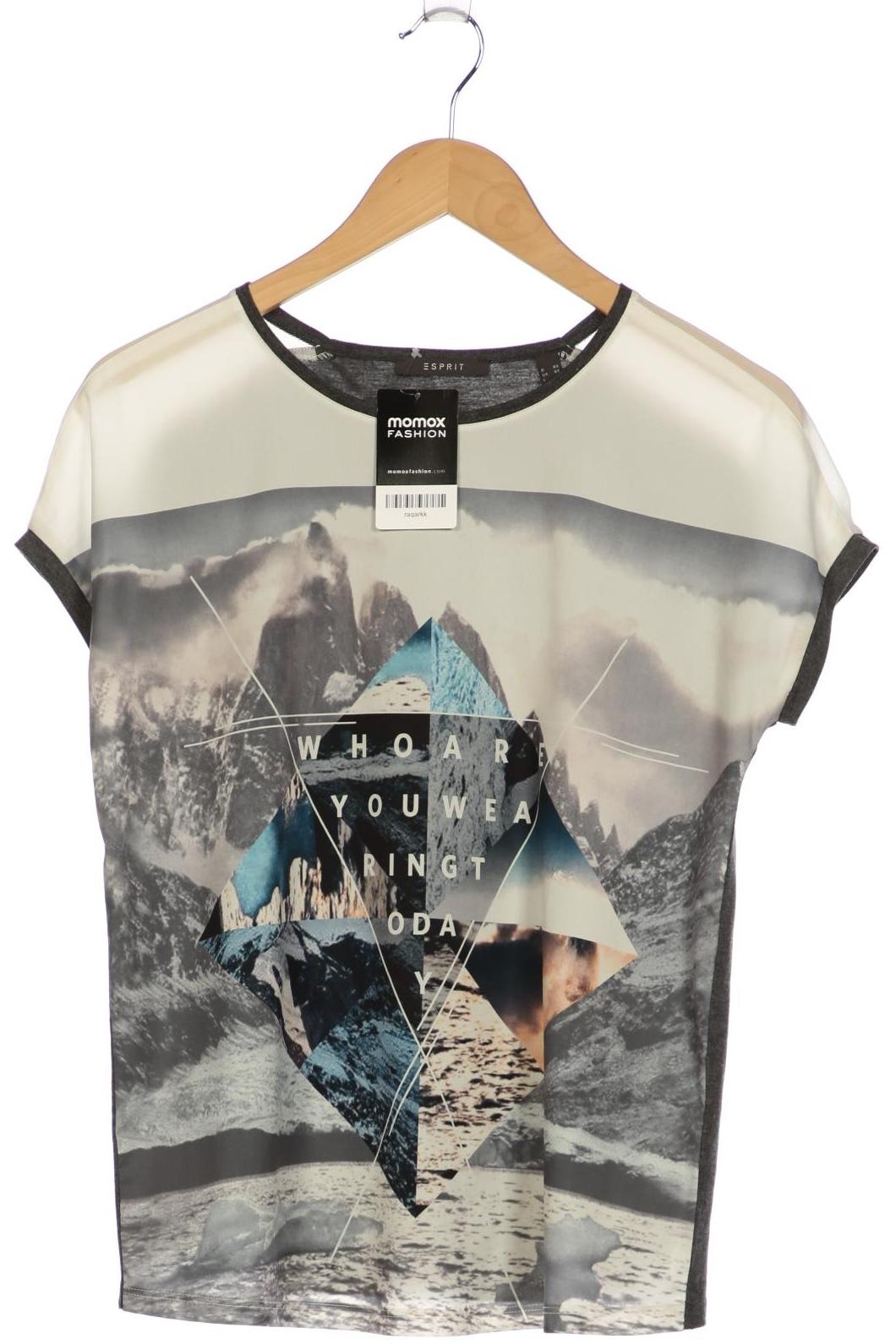 

Esprit Damen T-Shirt, grau, Gr. 34