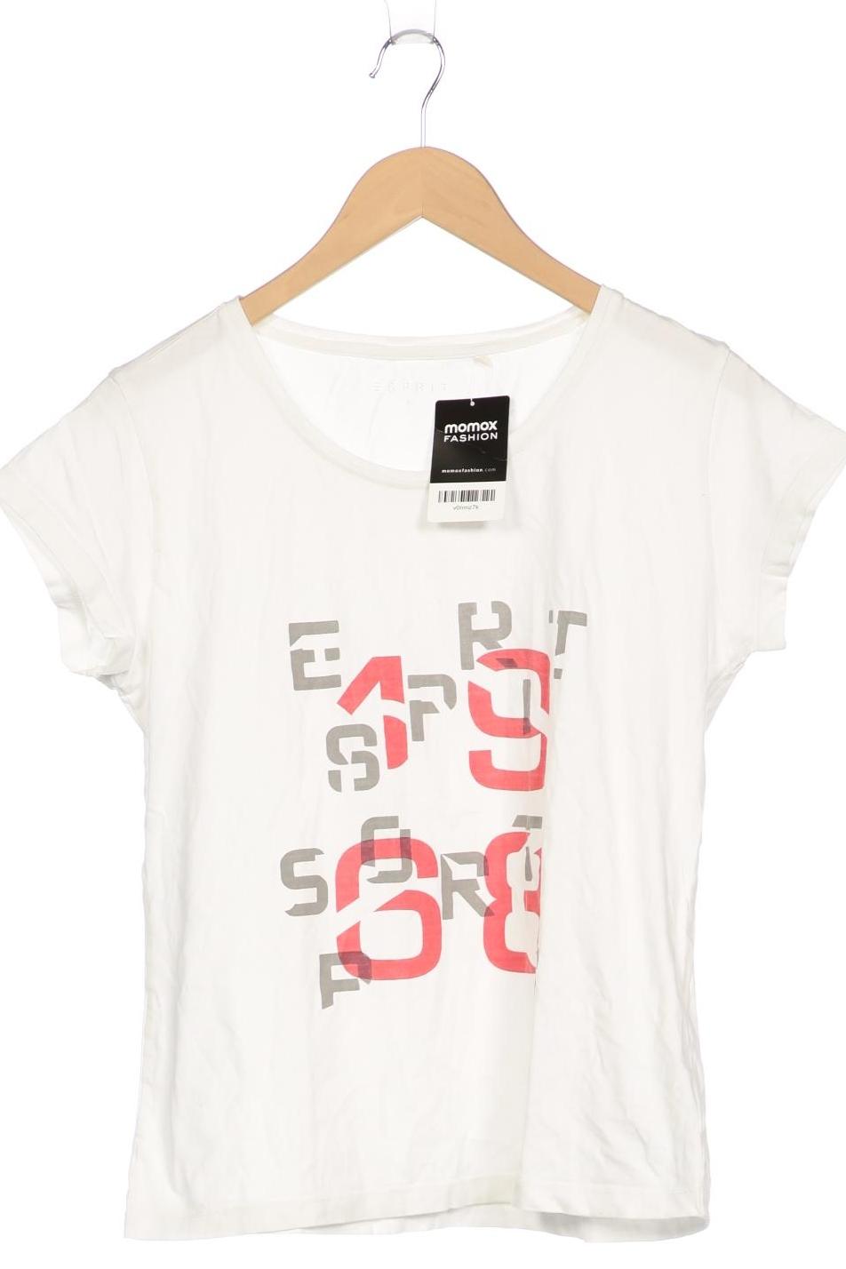 

Esprit Damen T-Shirt, weiß, Gr. 44