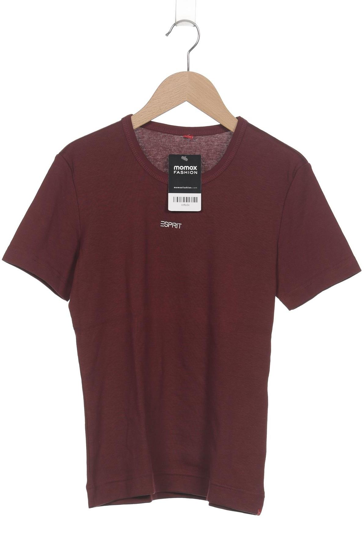 

Esprit Damen T-Shirt, bordeaux, Gr. 38