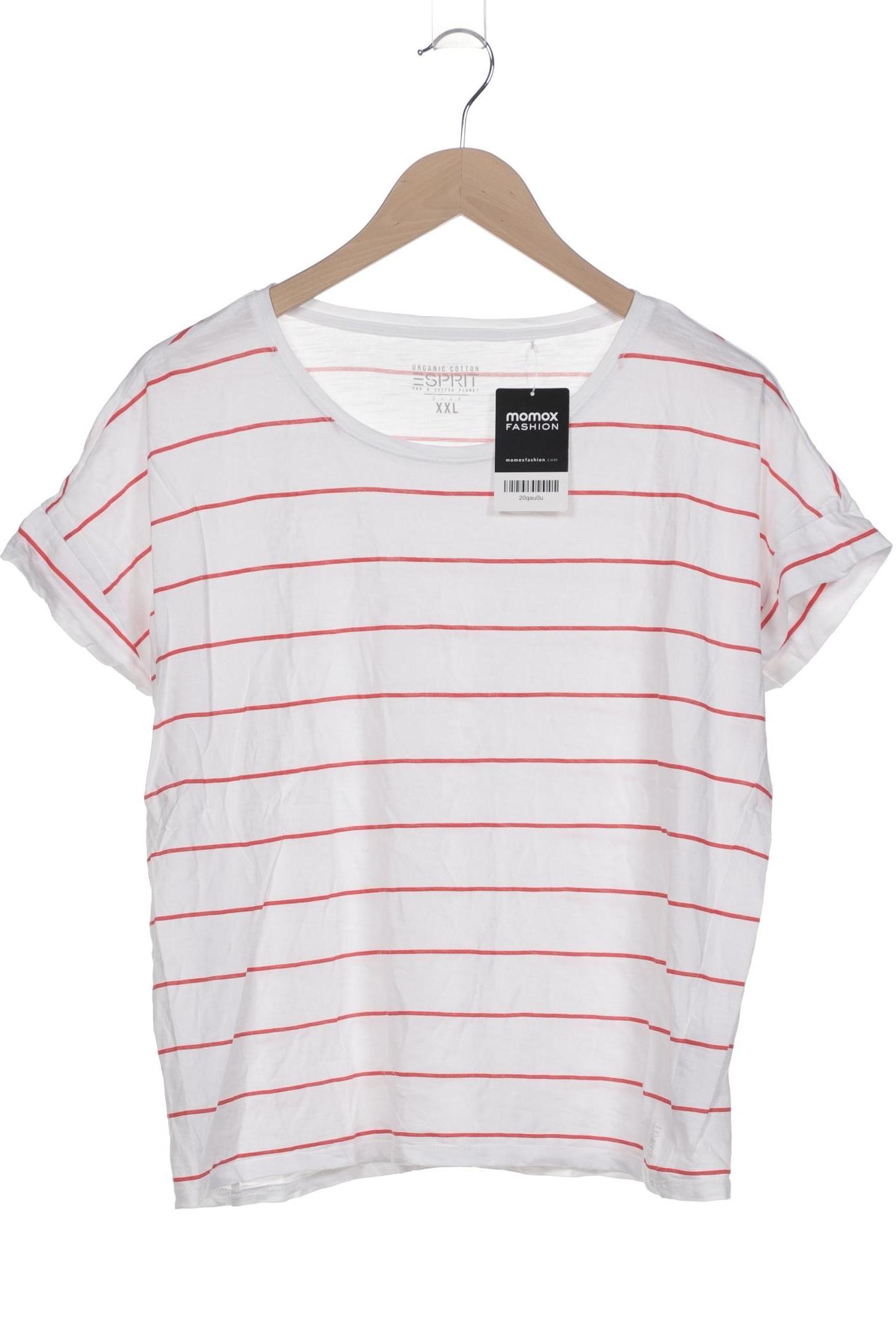 

Esprit Damen T-Shirt, weiß, Gr. 46