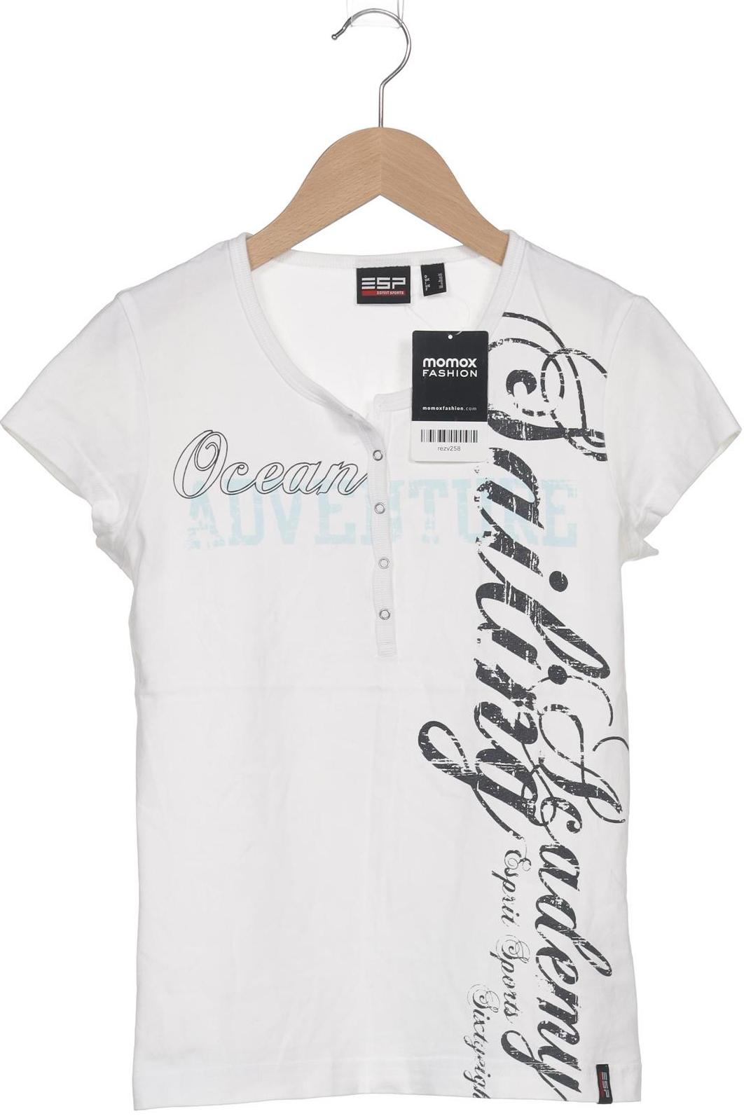 

Esprit Damen T-Shirt, weiß, Gr. 36