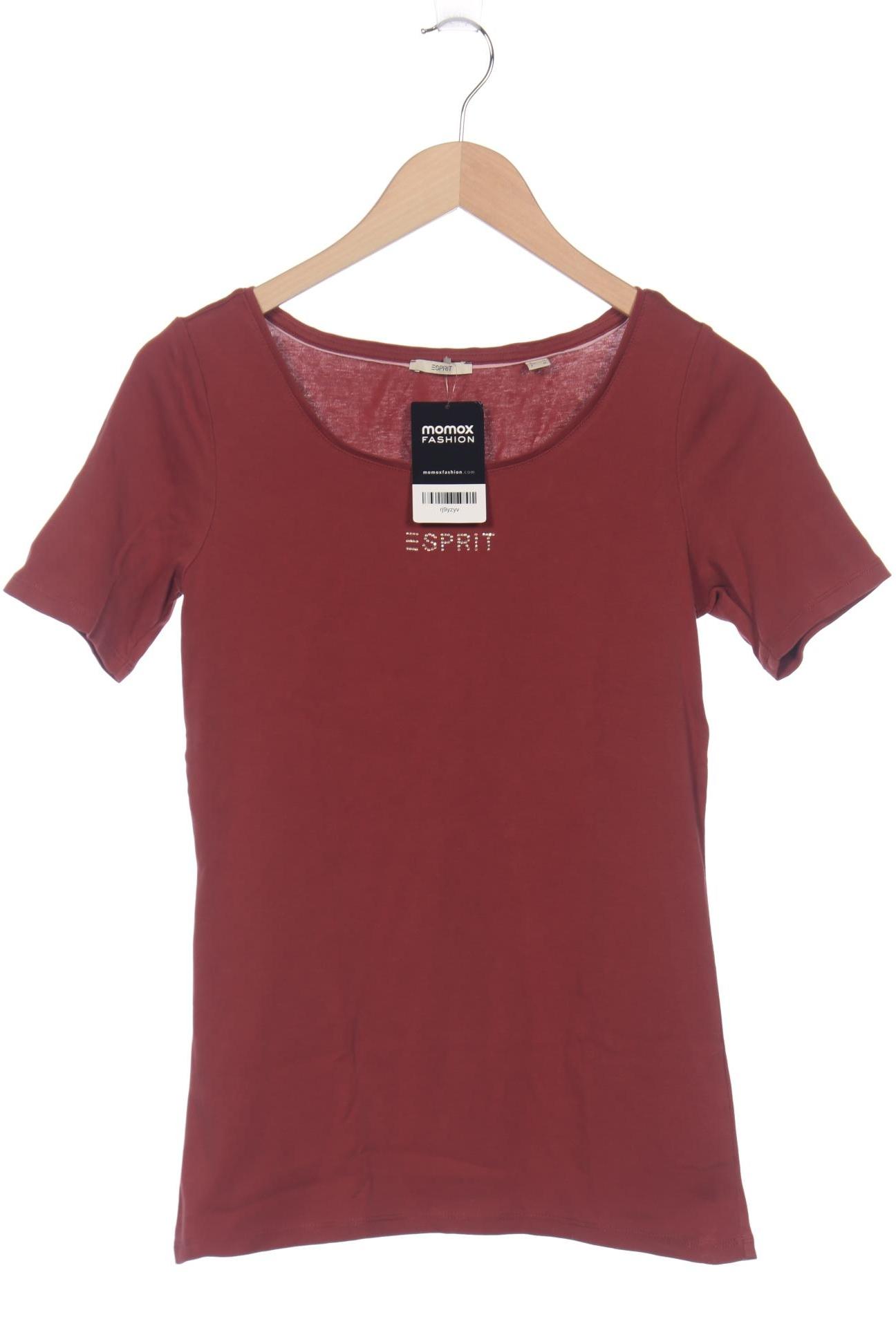 

Esprit Damen T-Shirt, bordeaux, Gr. 42