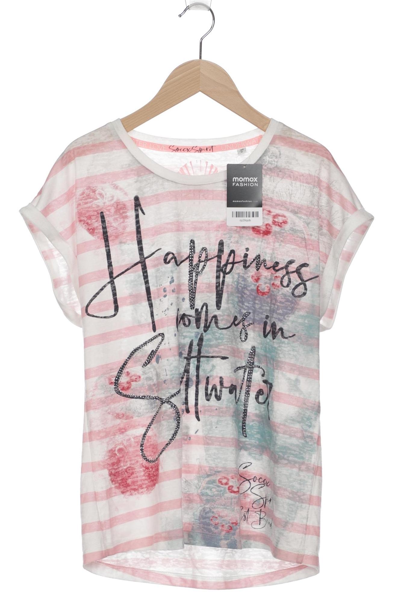 

Esprit Damen T-Shirt, weiß, Gr. 36