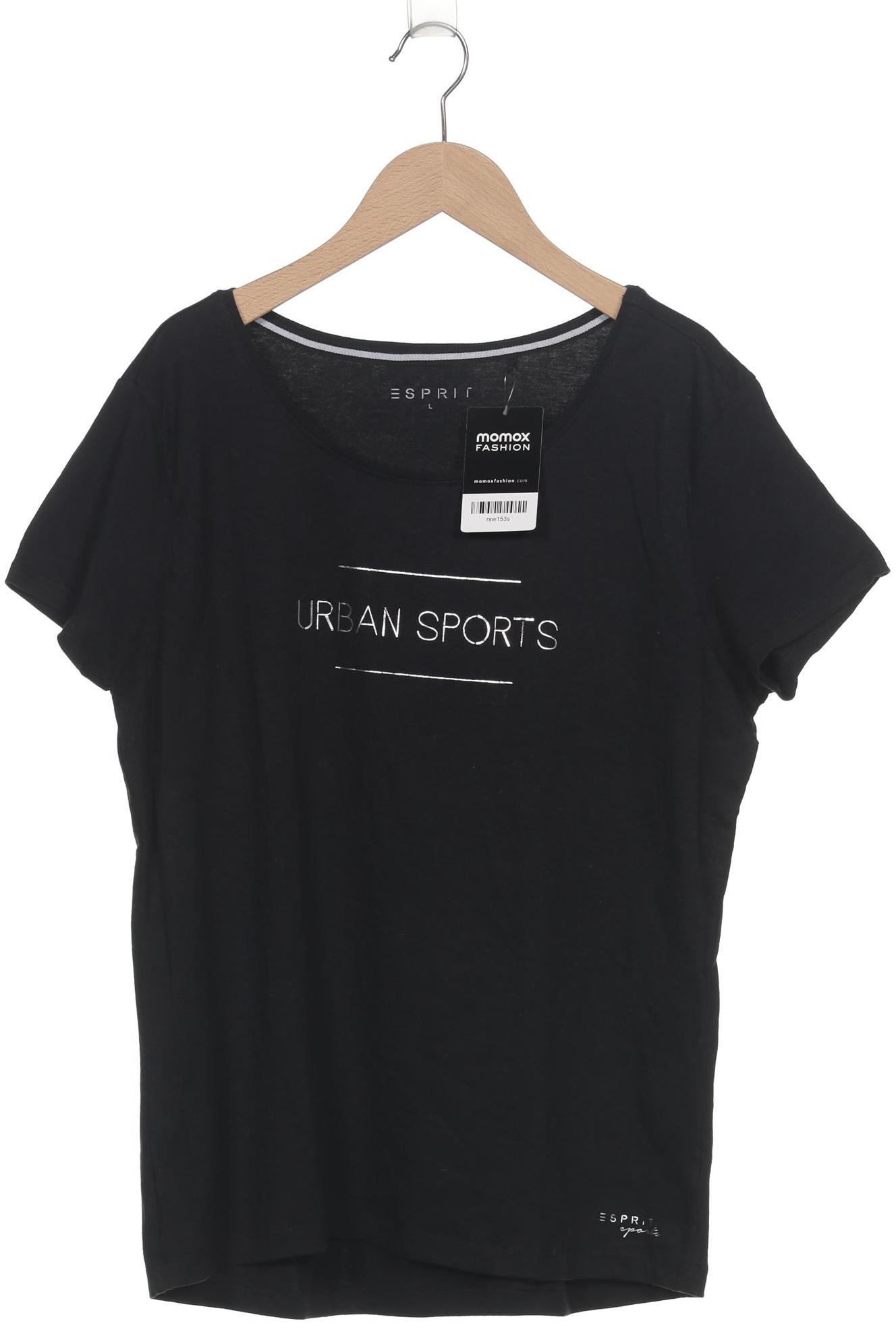 

Esprit Damen T-Shirt, schwarz, Gr. 42