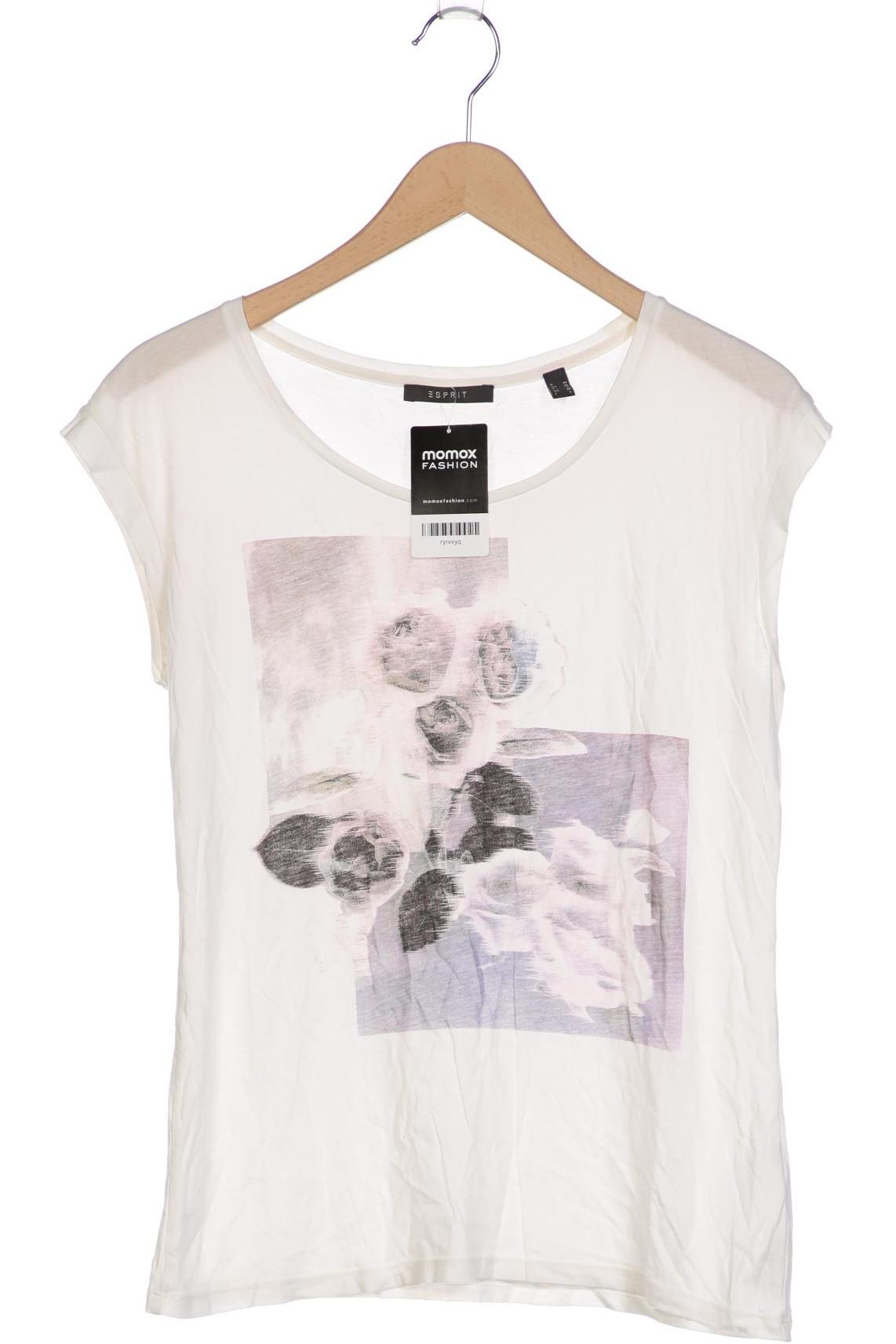 

Esprit Damen T-Shirt, cremeweiß, Gr. 38