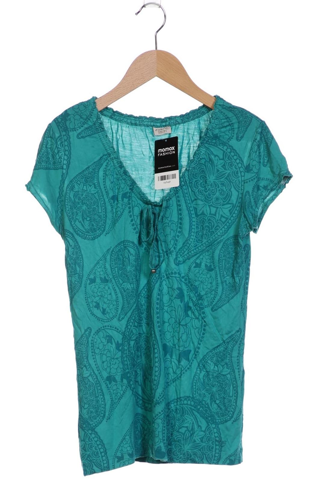 

Esprit Damen T-Shirt, türkis, Gr. 38