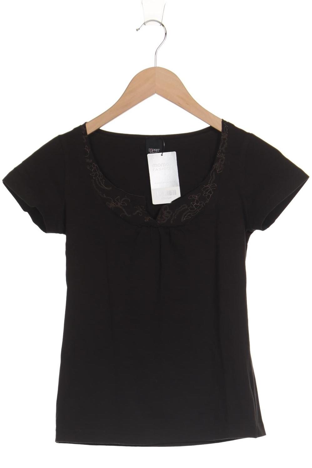 

Esprit Damen T-Shirt, braun, Gr. 34