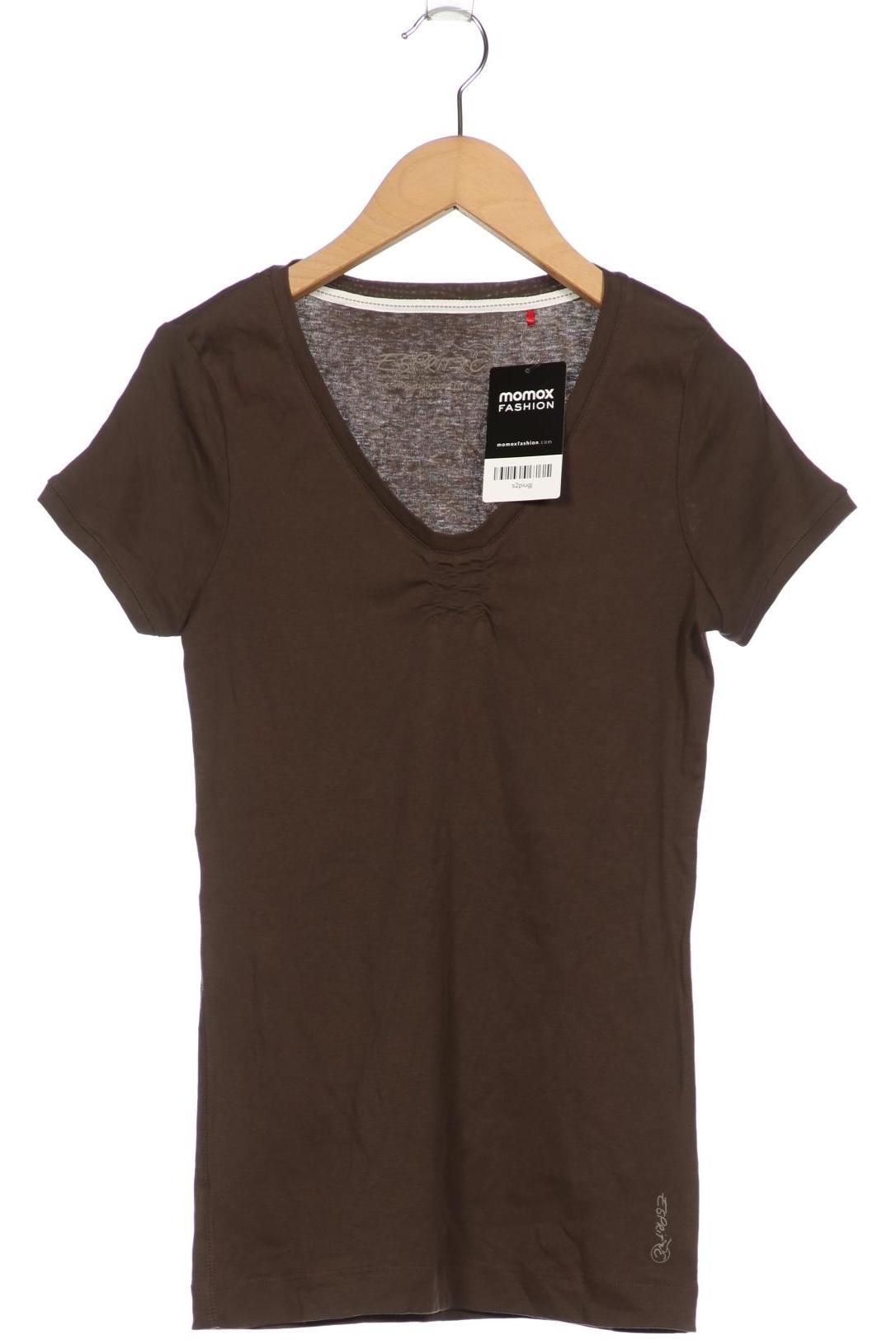 

Esprit Damen T-Shirt, braun, Gr. 34