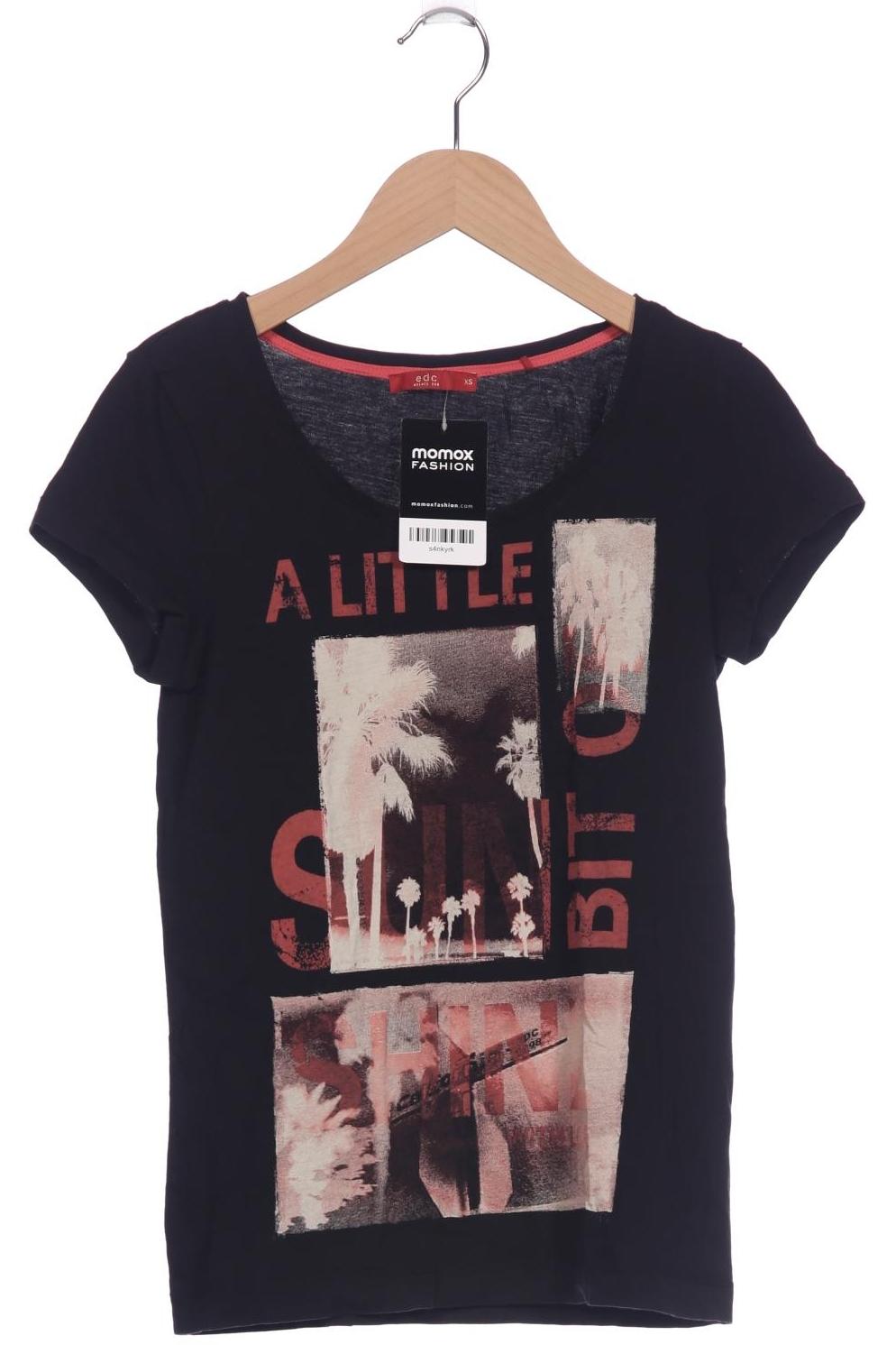 

Esprit Damen T-Shirt, schwarz, Gr. 34