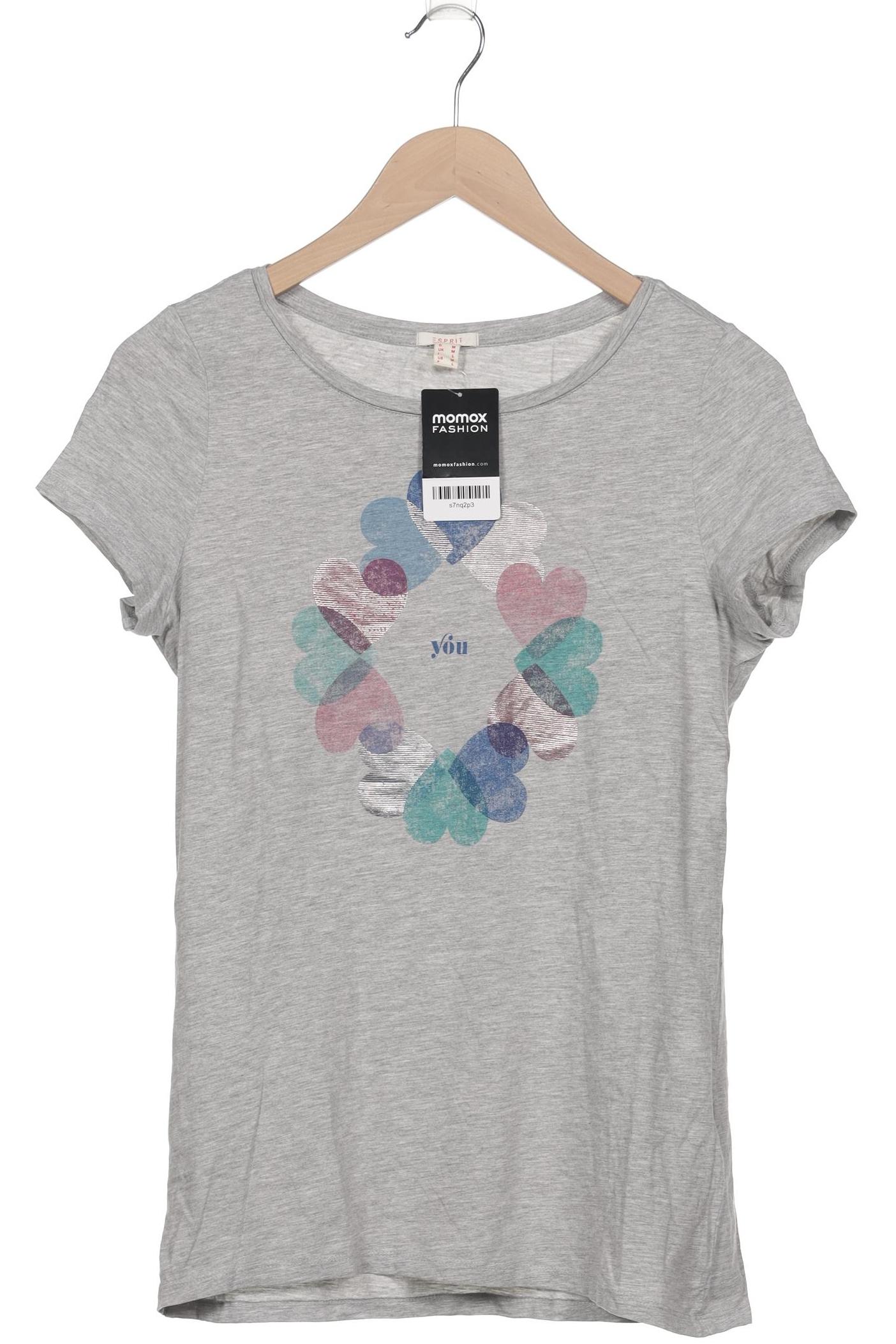 

Esprit Damen T-Shirt, grau, Gr. 38