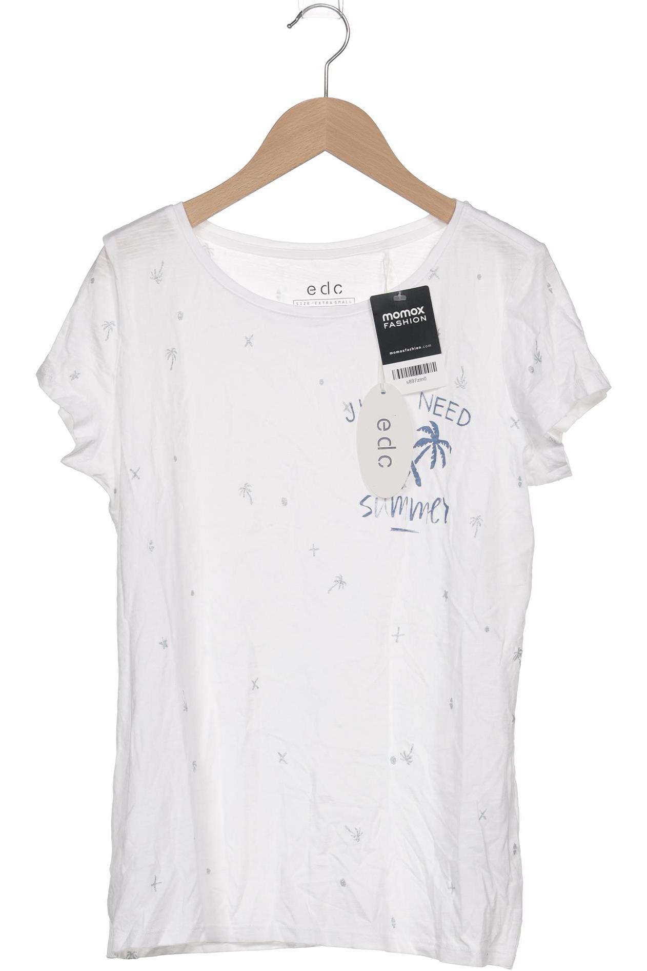 

Esprit Damen T-Shirt, weiß, Gr. 34