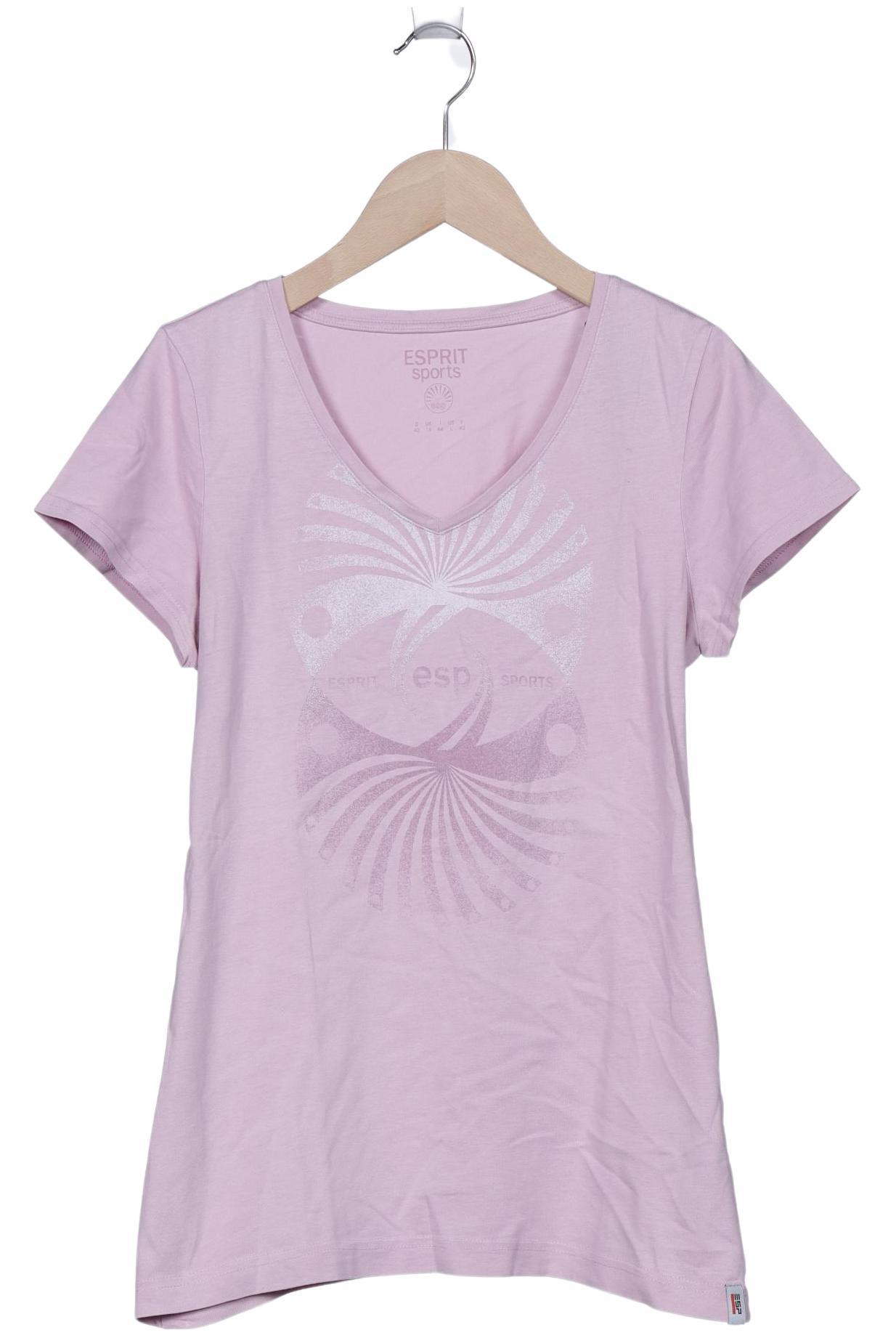 

Esprit Damen T-Shirt, flieder, Gr. 40