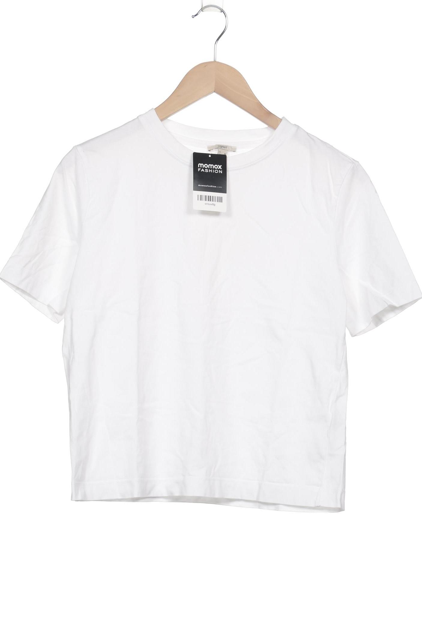 

Esprit Damen T-Shirt, weiß, Gr. 34