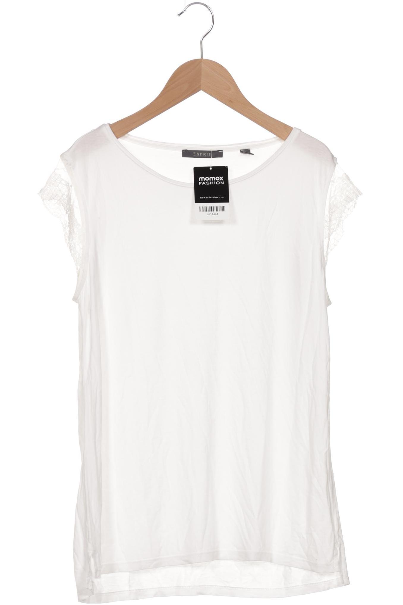 

Esprit Damen T-Shirt, weiß, Gr. 38