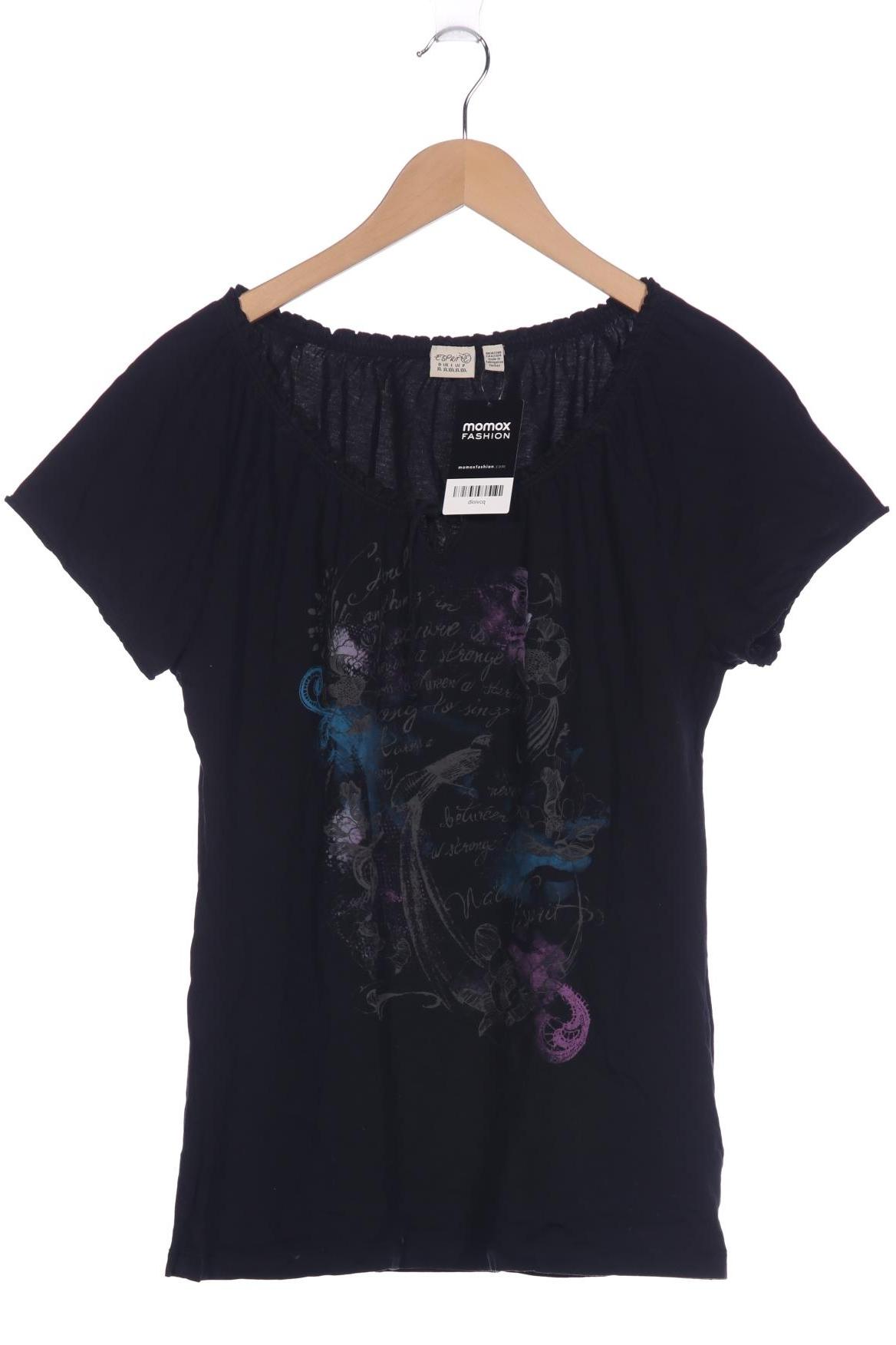 

Esprit Damen T-Shirt, schwarz, Gr. 44