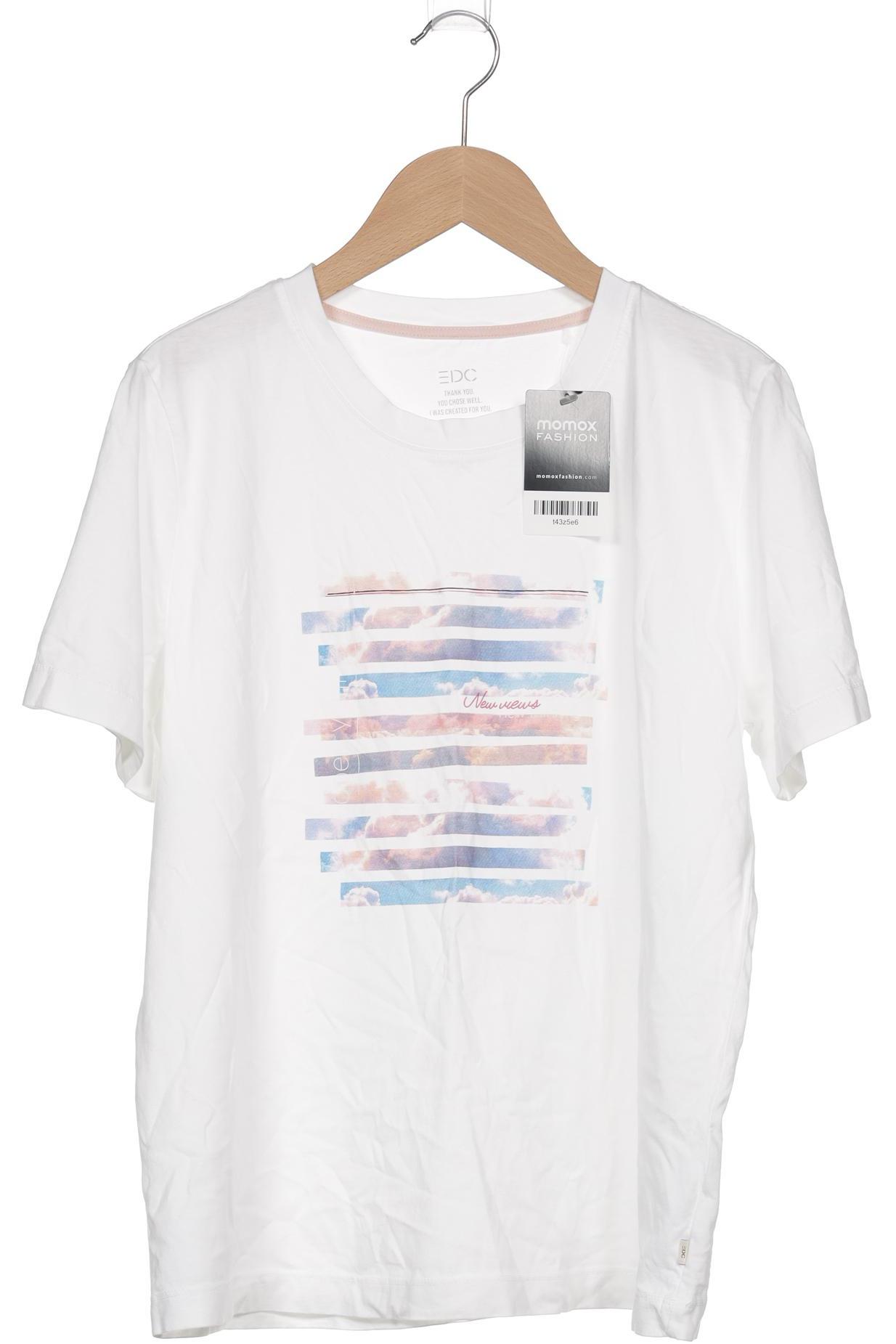 

Esprit Damen T-Shirt, weiß, Gr. 38