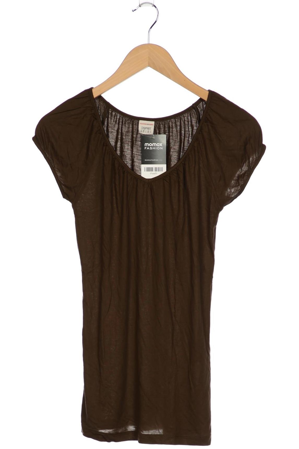 

Esprit Damen T-Shirt, braun, Gr. 34