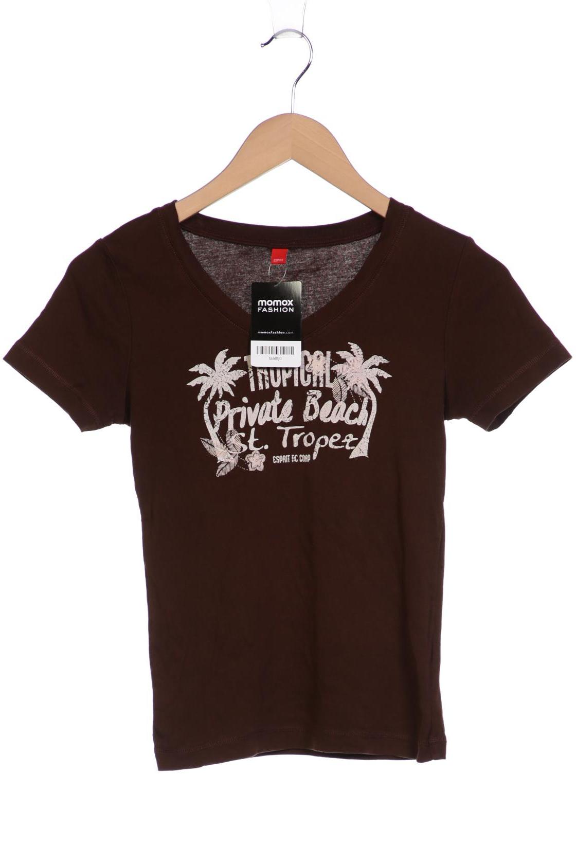 

Esprit Damen T-Shirt, braun, Gr. 36