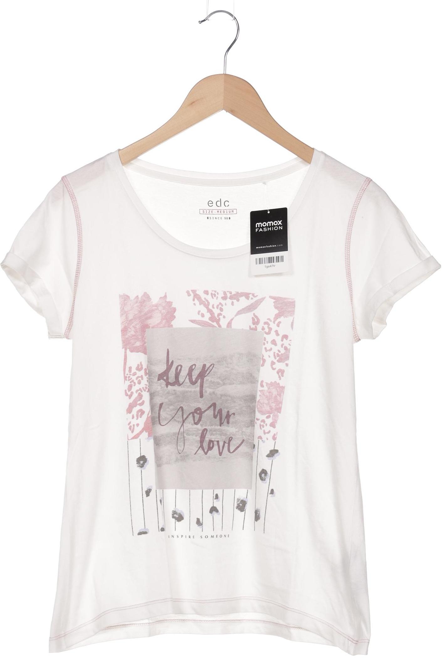 

Esprit Damen T-Shirt, weiß, Gr. 38