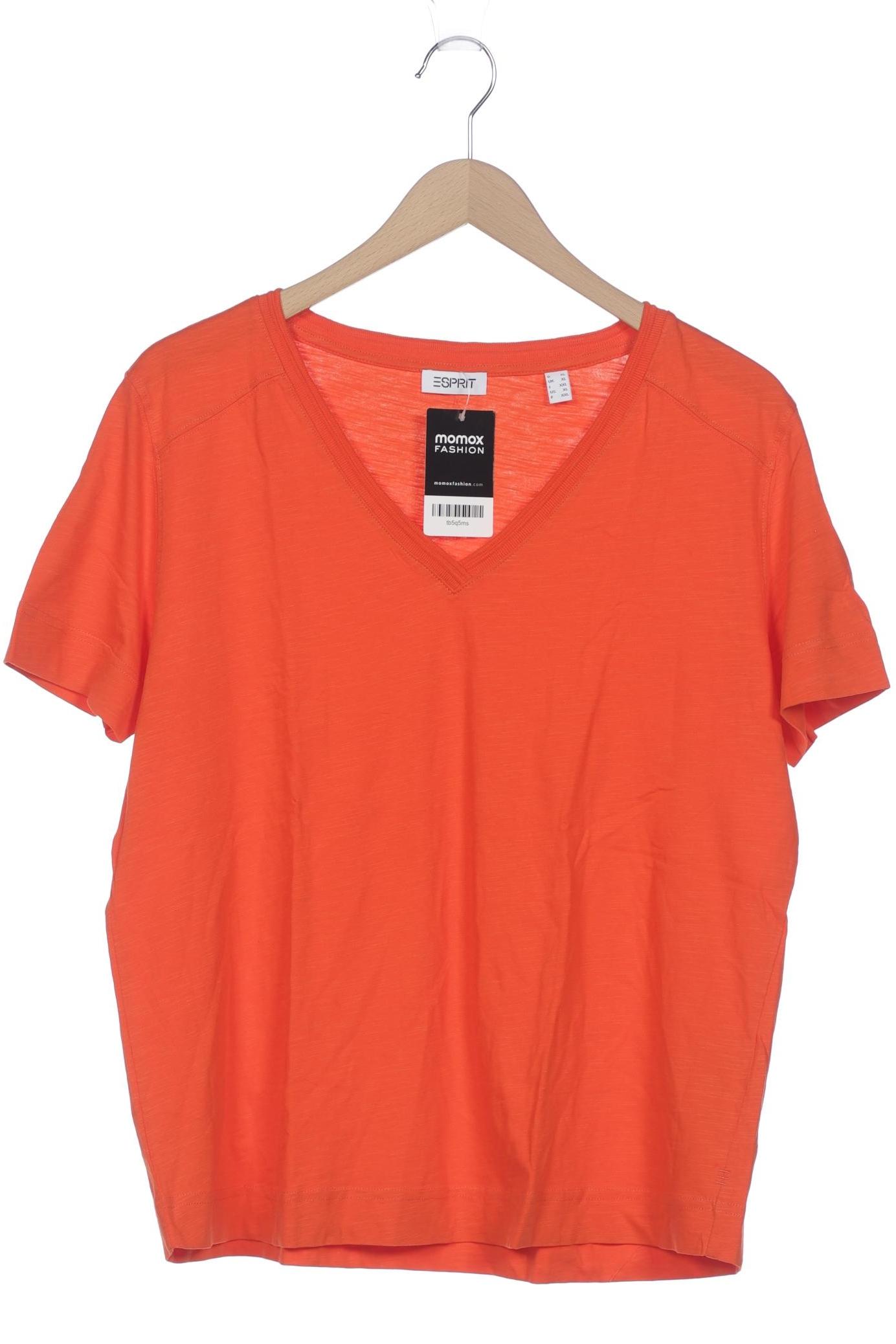 

Esprit Damen T-Shirt, orange, Gr. 44