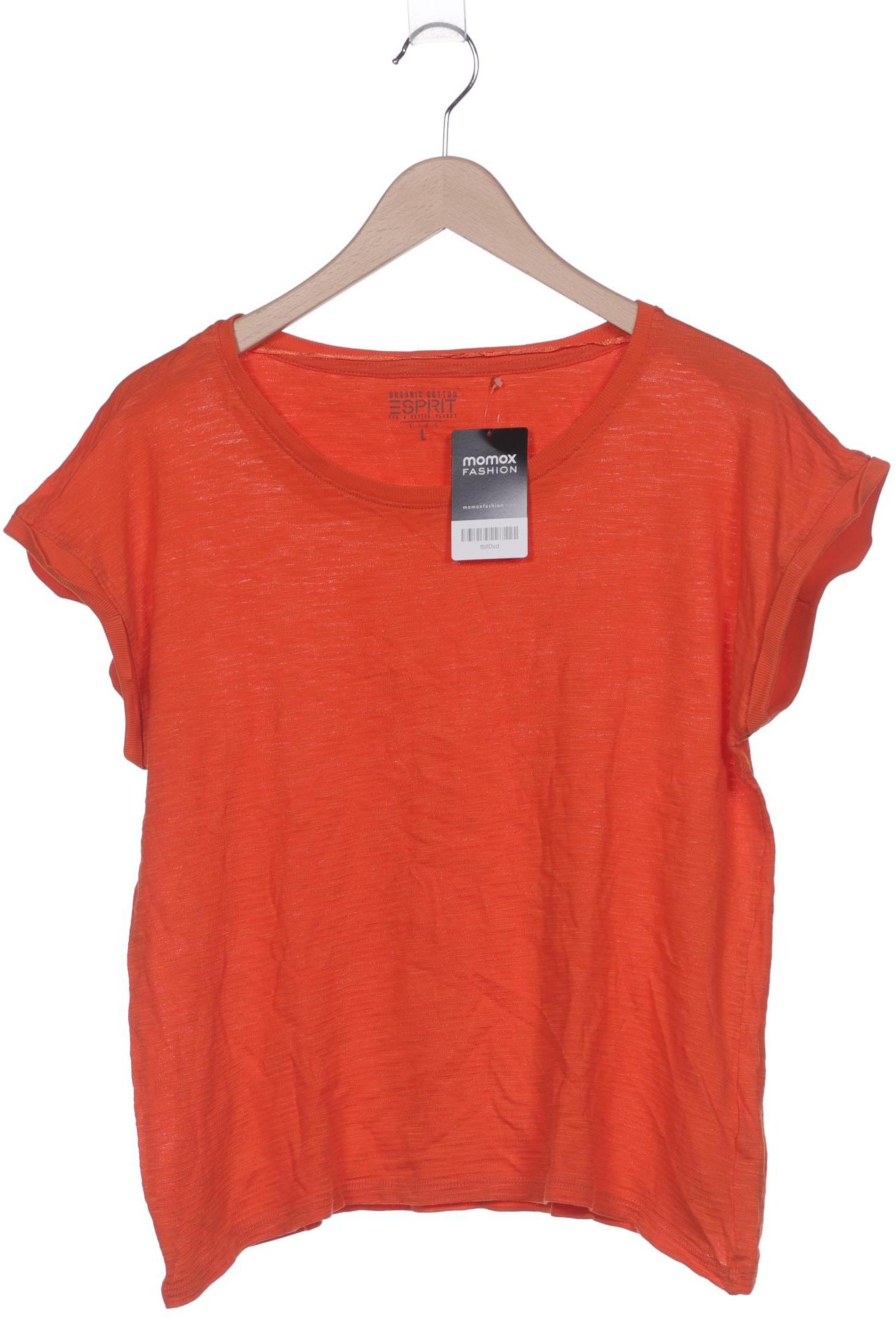 

Esprit Damen T-Shirt, orange, Gr. 42