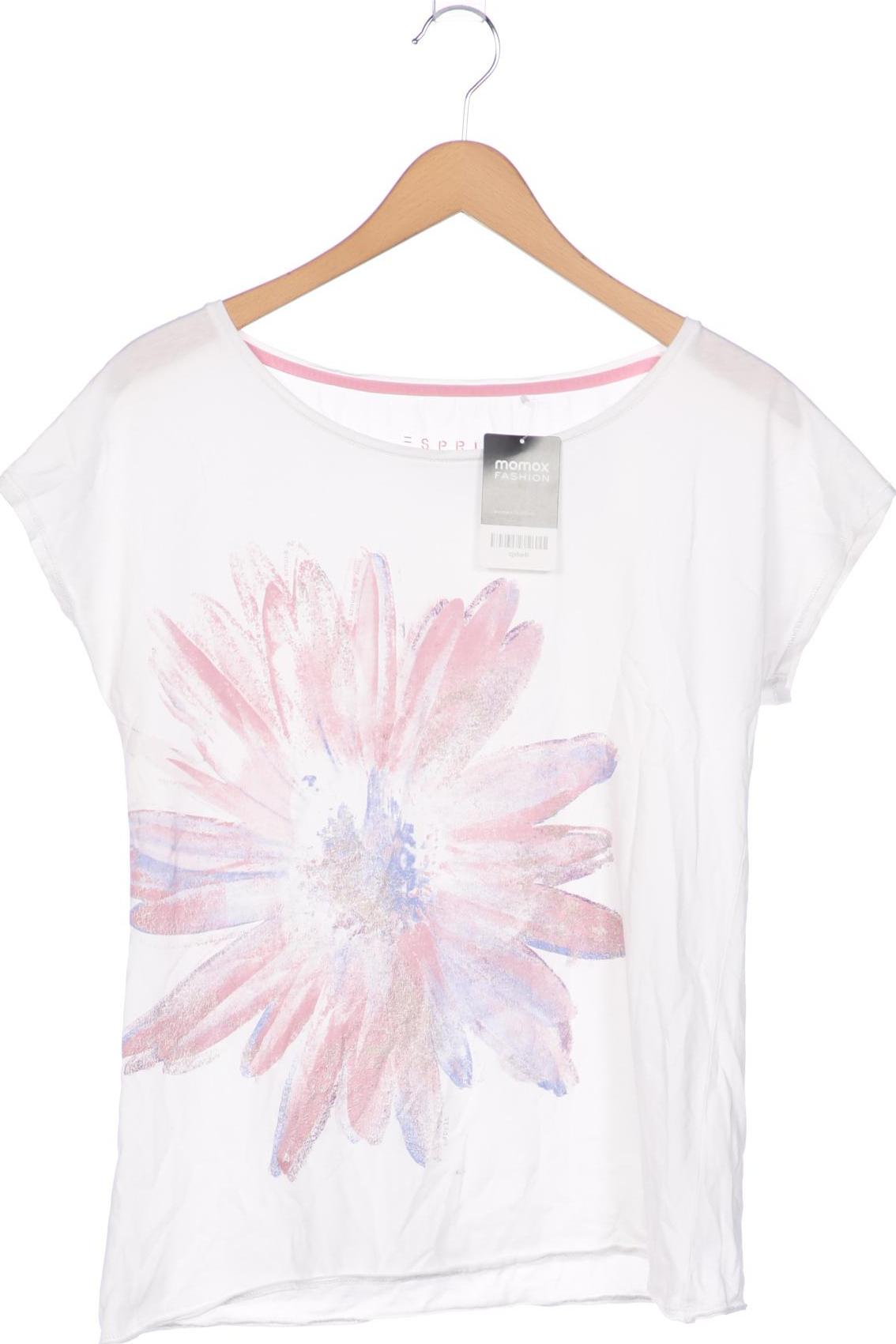 

Esprit Damen T-Shirt, weiß, Gr. 38