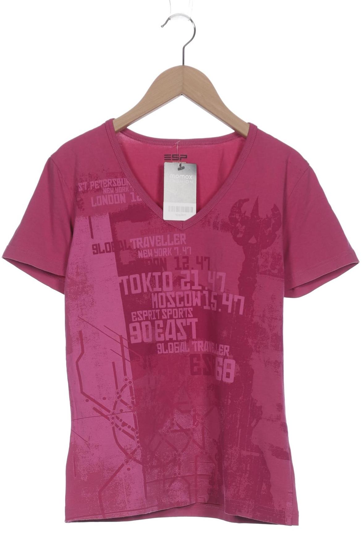 

Esprit Damen T-Shirt, pink, Gr. 40