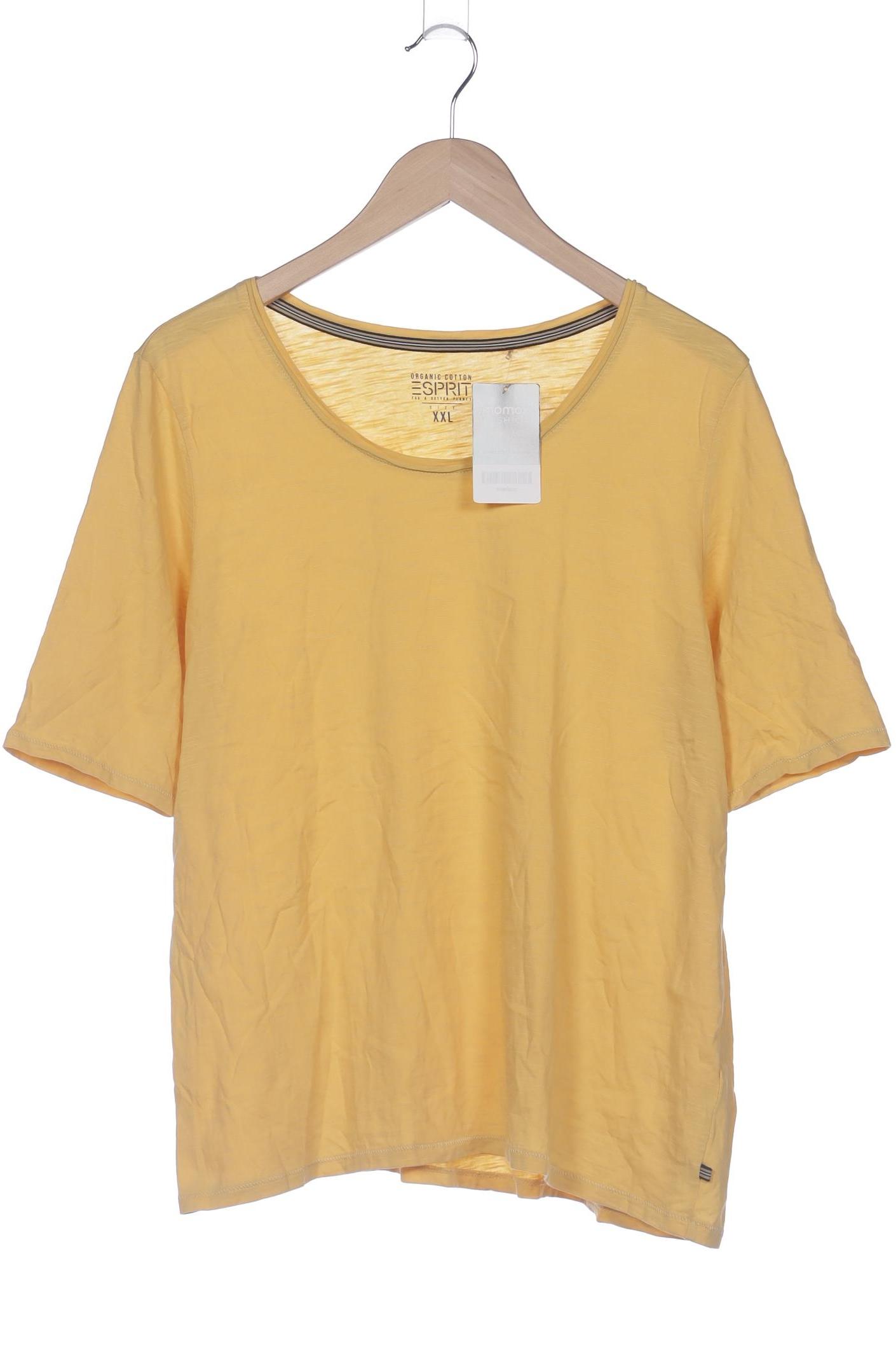 

Esprit Damen T-Shirt, gelb, Gr. 46