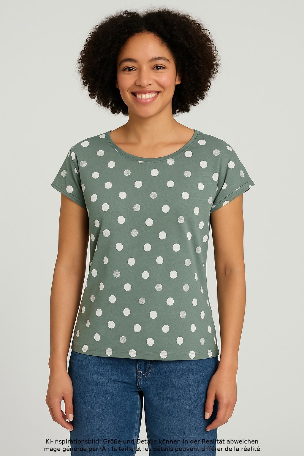 

Esprit Damen T-Shirt, grün, Gr. 34