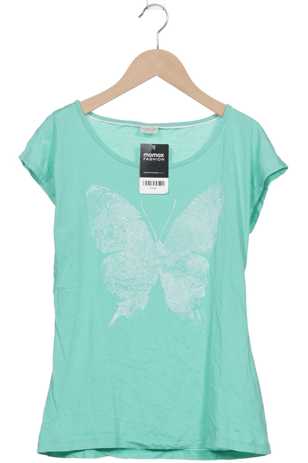 

Esprit Damen T-Shirt, grün, Gr. 36