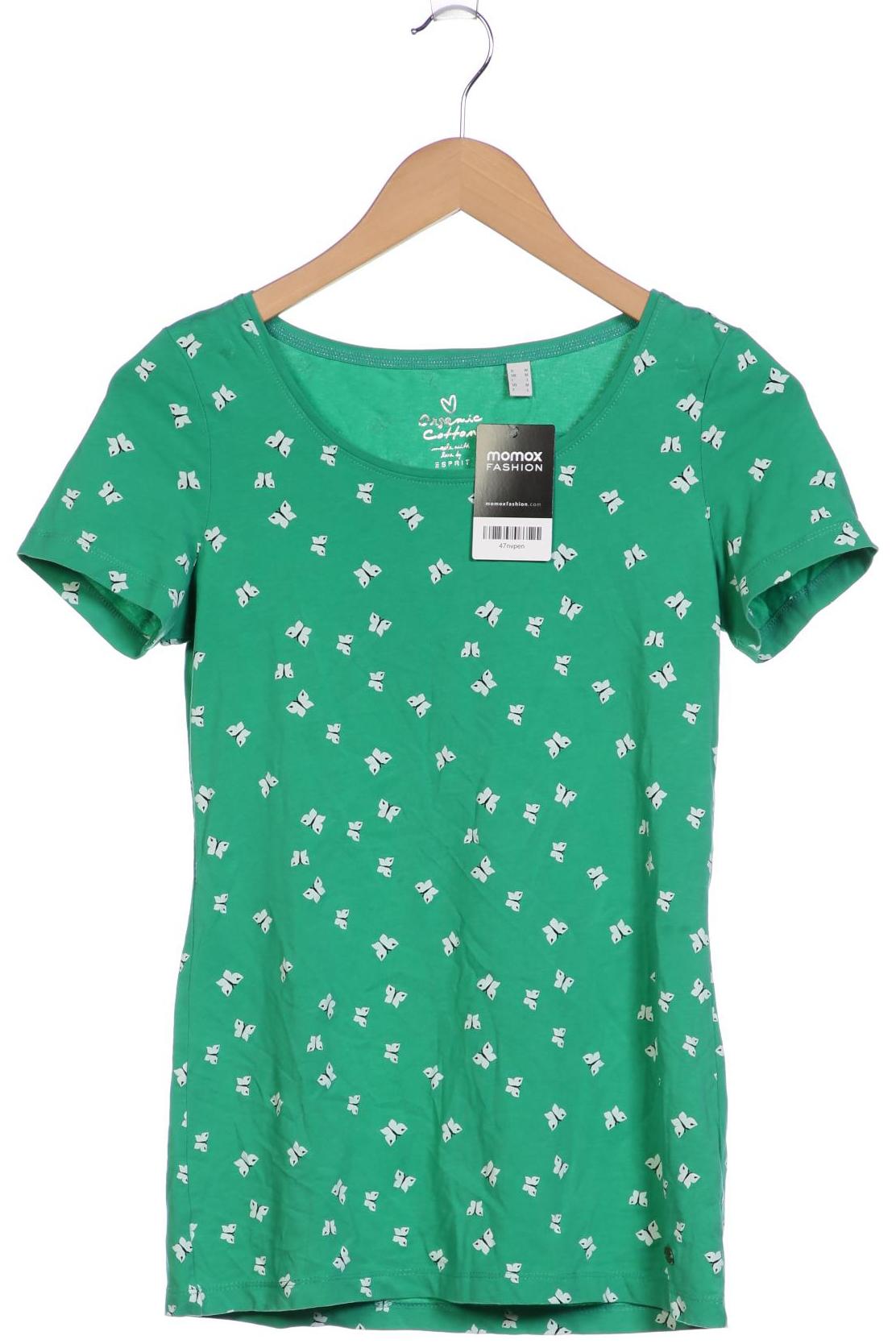

Esprit Damen T-Shirt, grün, Gr. 38