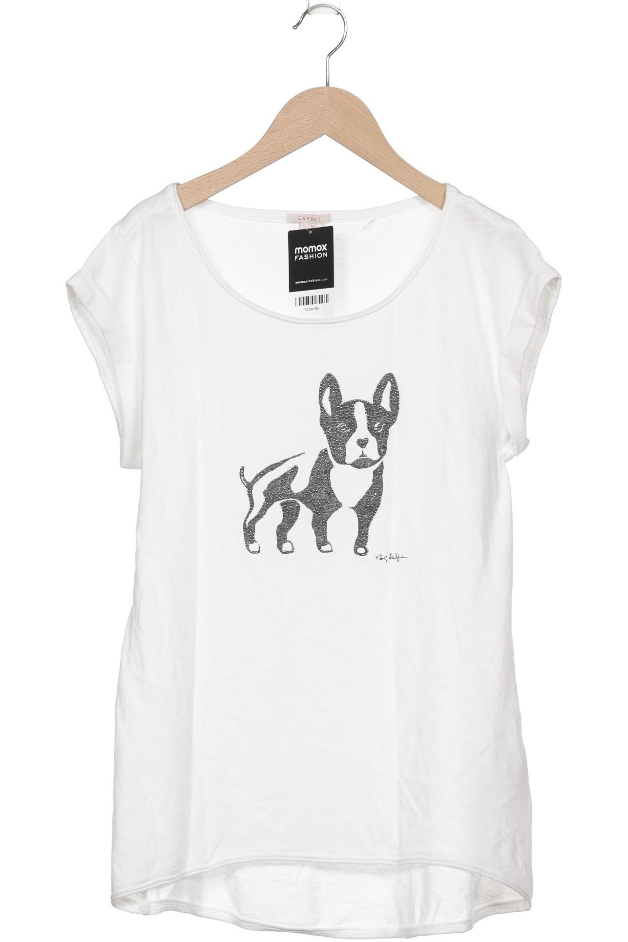 

Esprit Damen T-Shirt, weiß, Gr. 34