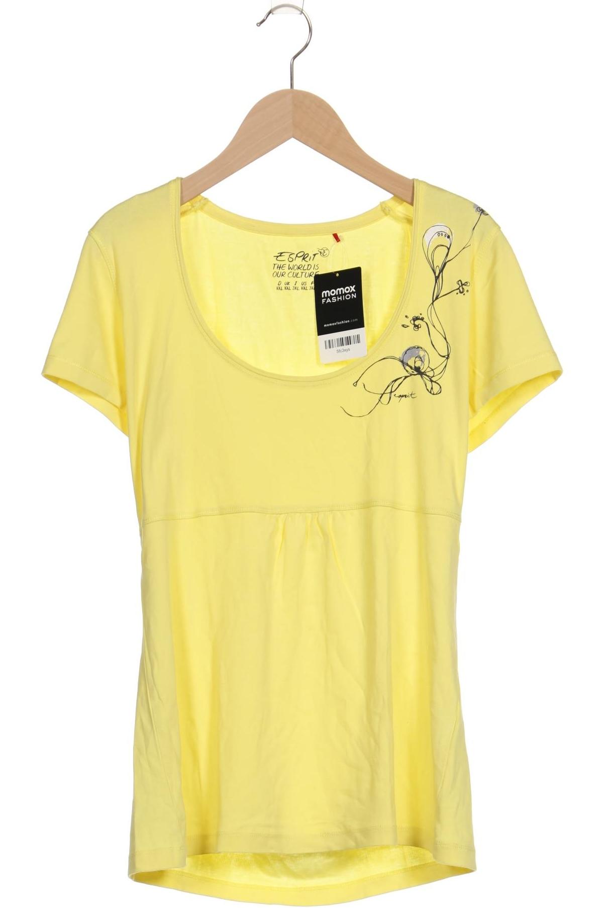 

Esprit Damen T-Shirt, gelb, Gr. 46