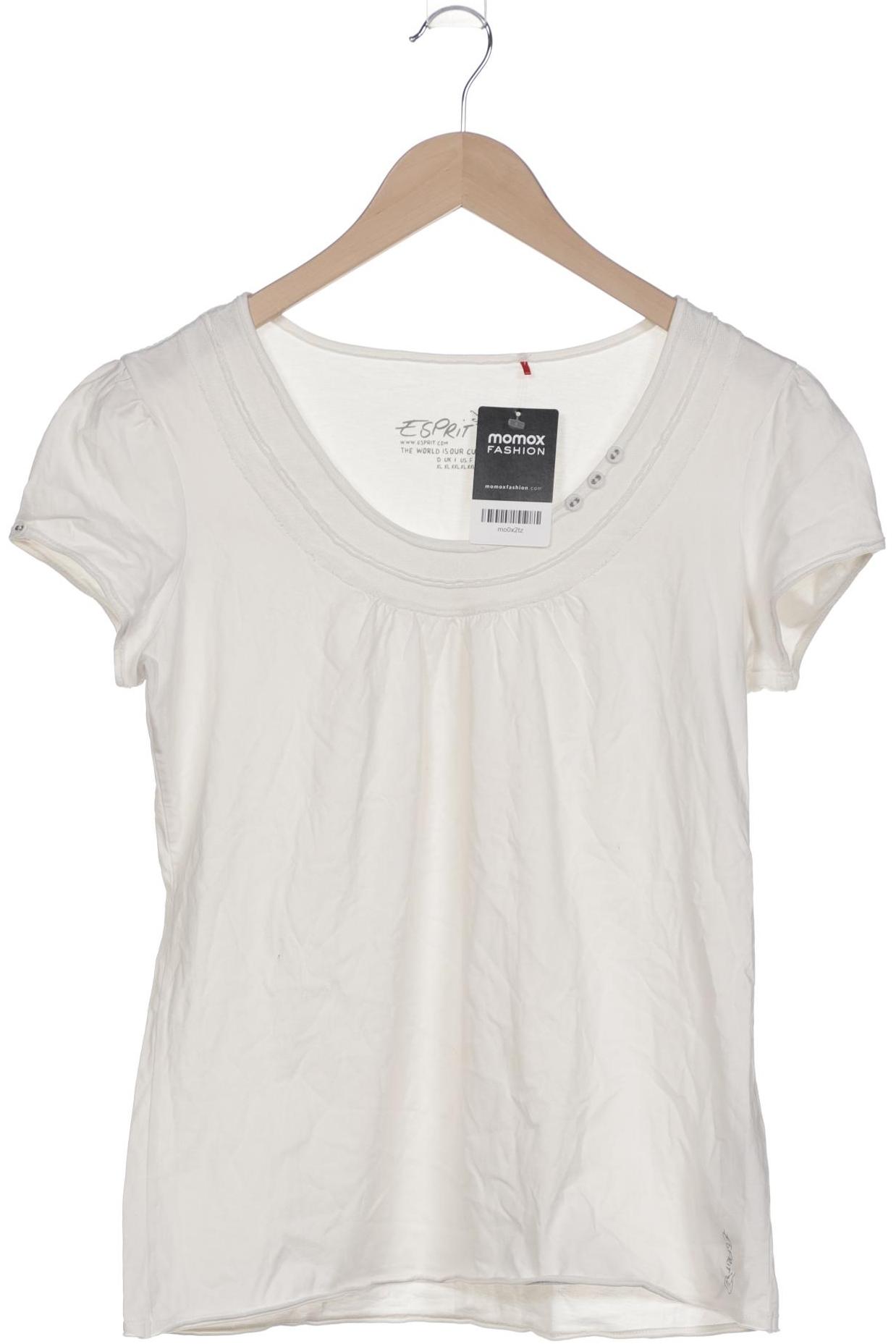 

Esprit Damen T-Shirt, weiß, Gr. 44