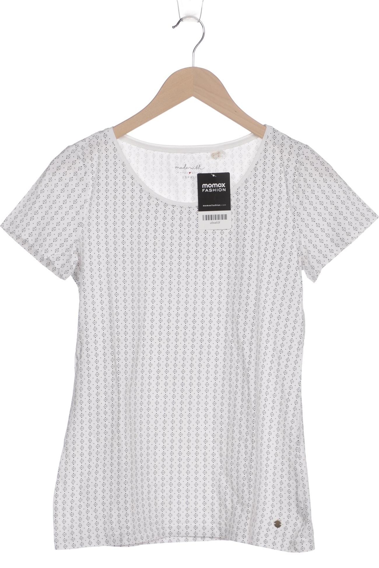 

Esprit Damen T-Shirt, weiß, Gr. 42