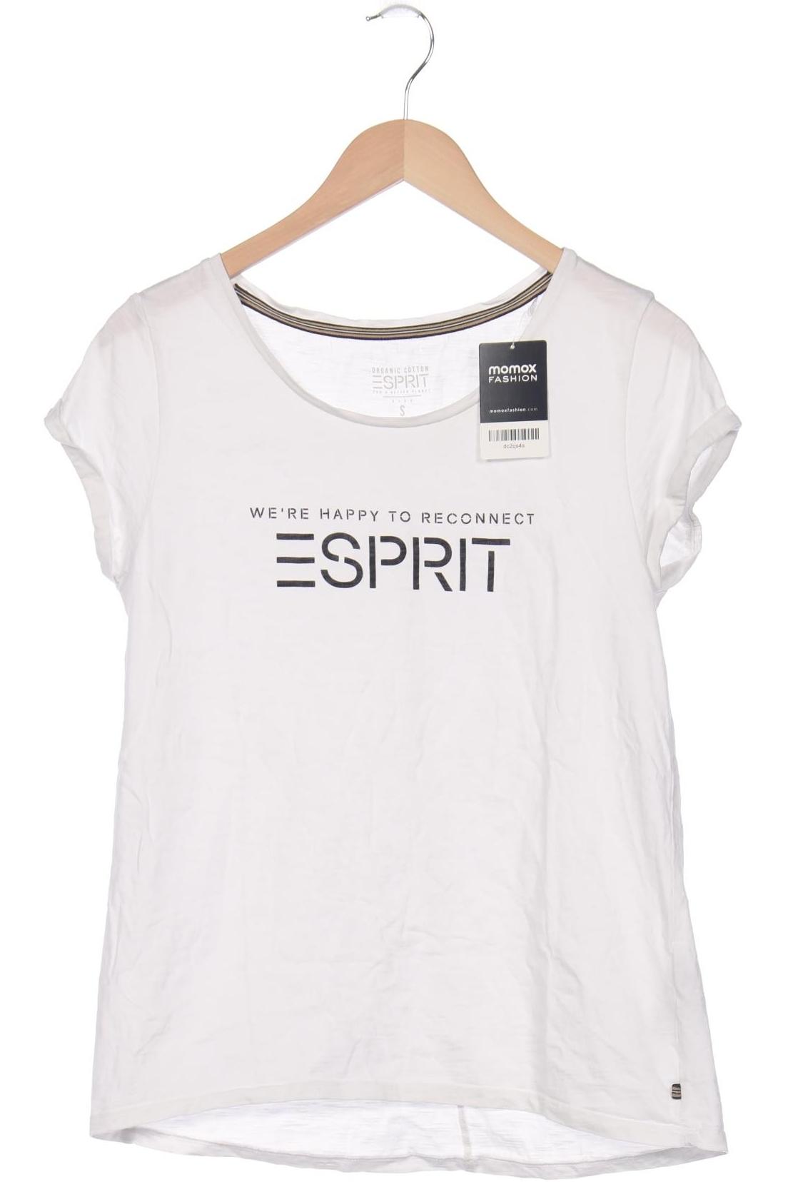 

Esprit Damen T-Shirt, weiß, Gr. 36