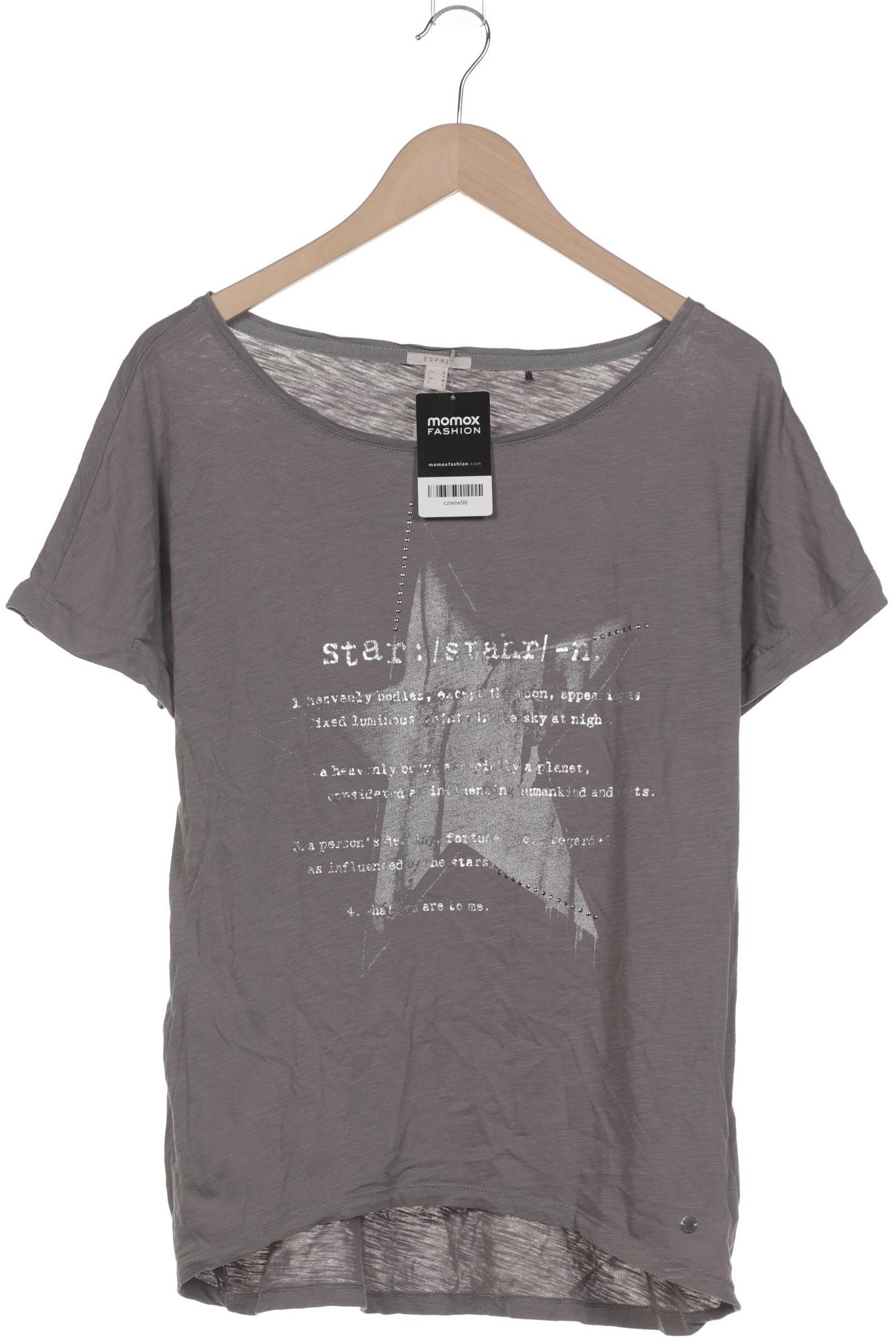

Esprit Damen T-Shirt, grau, Gr. 38