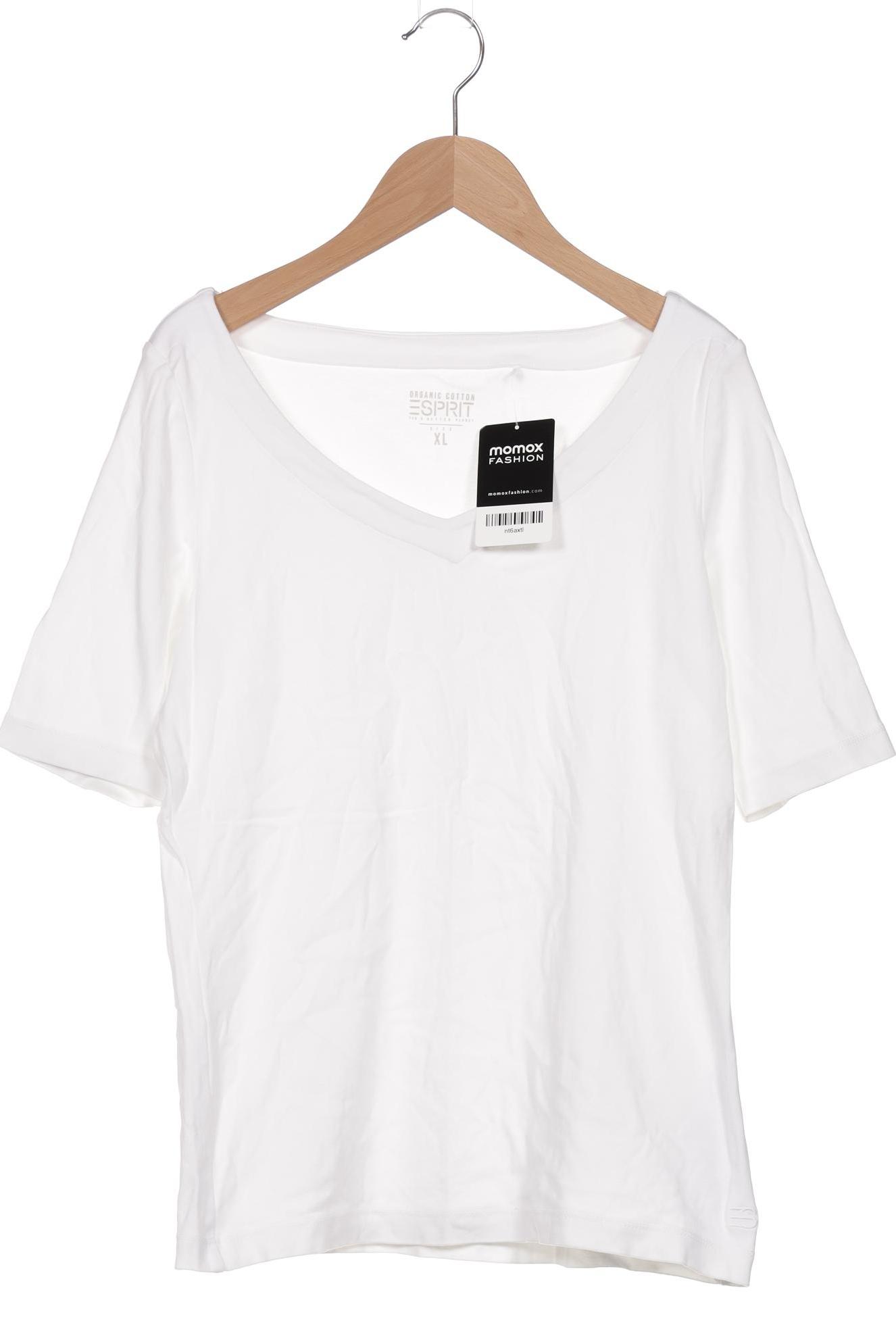 

Esprit Damen T-Shirt, weiß, Gr. 44