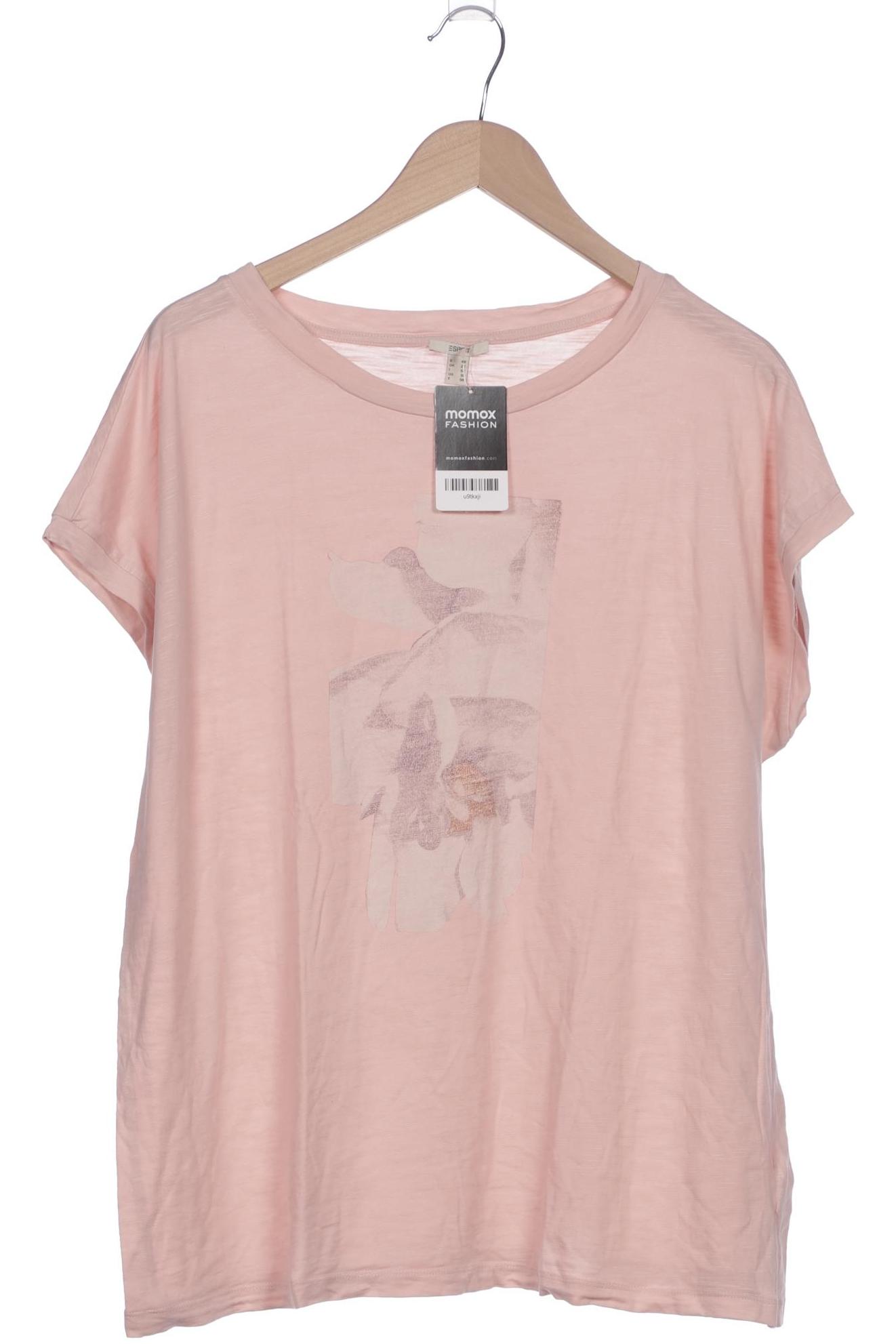 

Esprit Damen T-Shirt, pink, Gr. 48