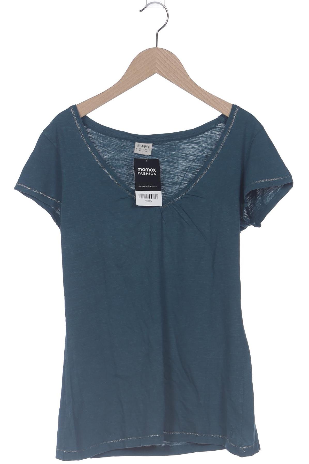 

Esprit Damen T-Shirt, türkis, Gr. 38
