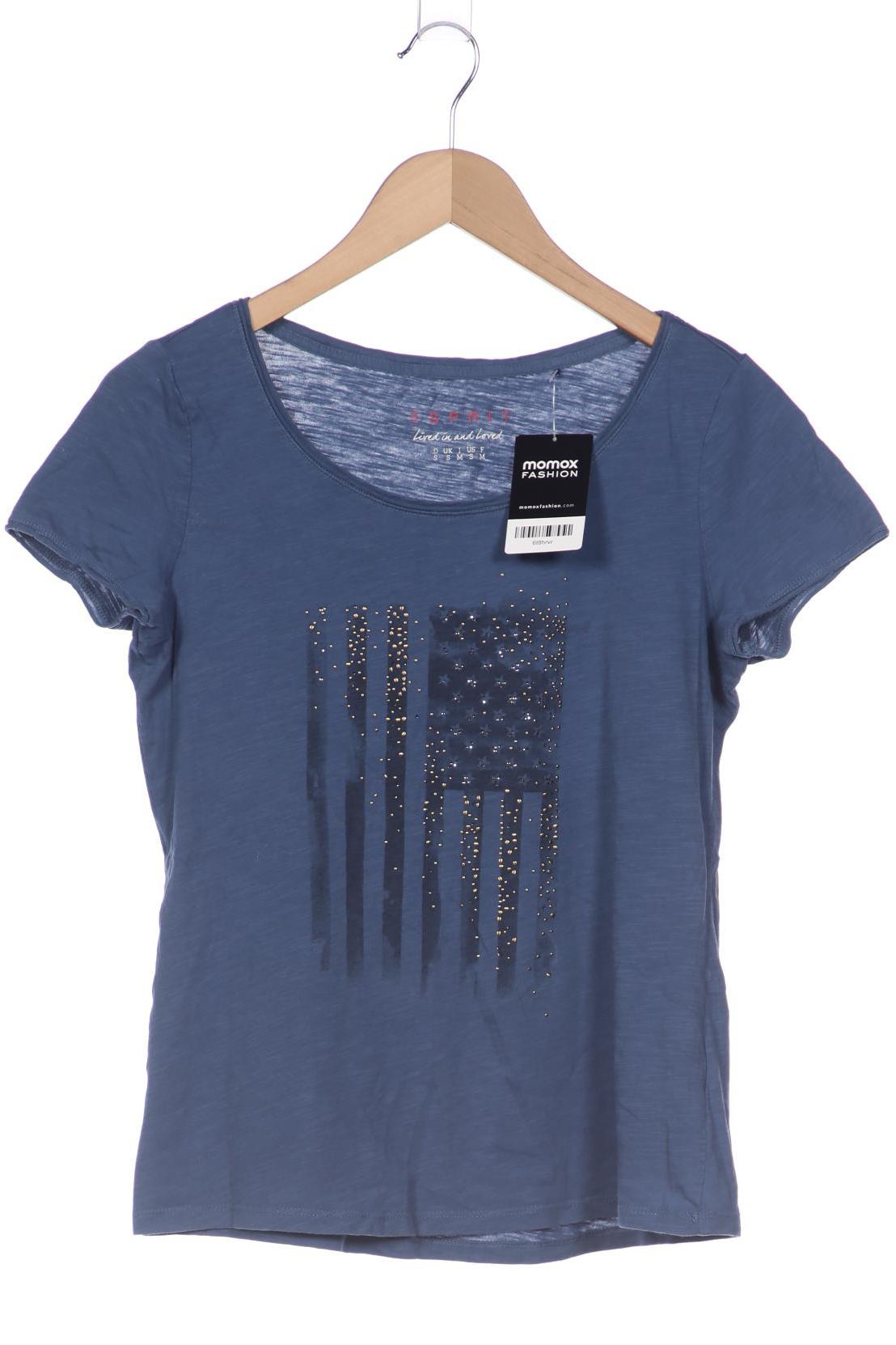 

Esprit Damen T-Shirt, blau, Gr. 36