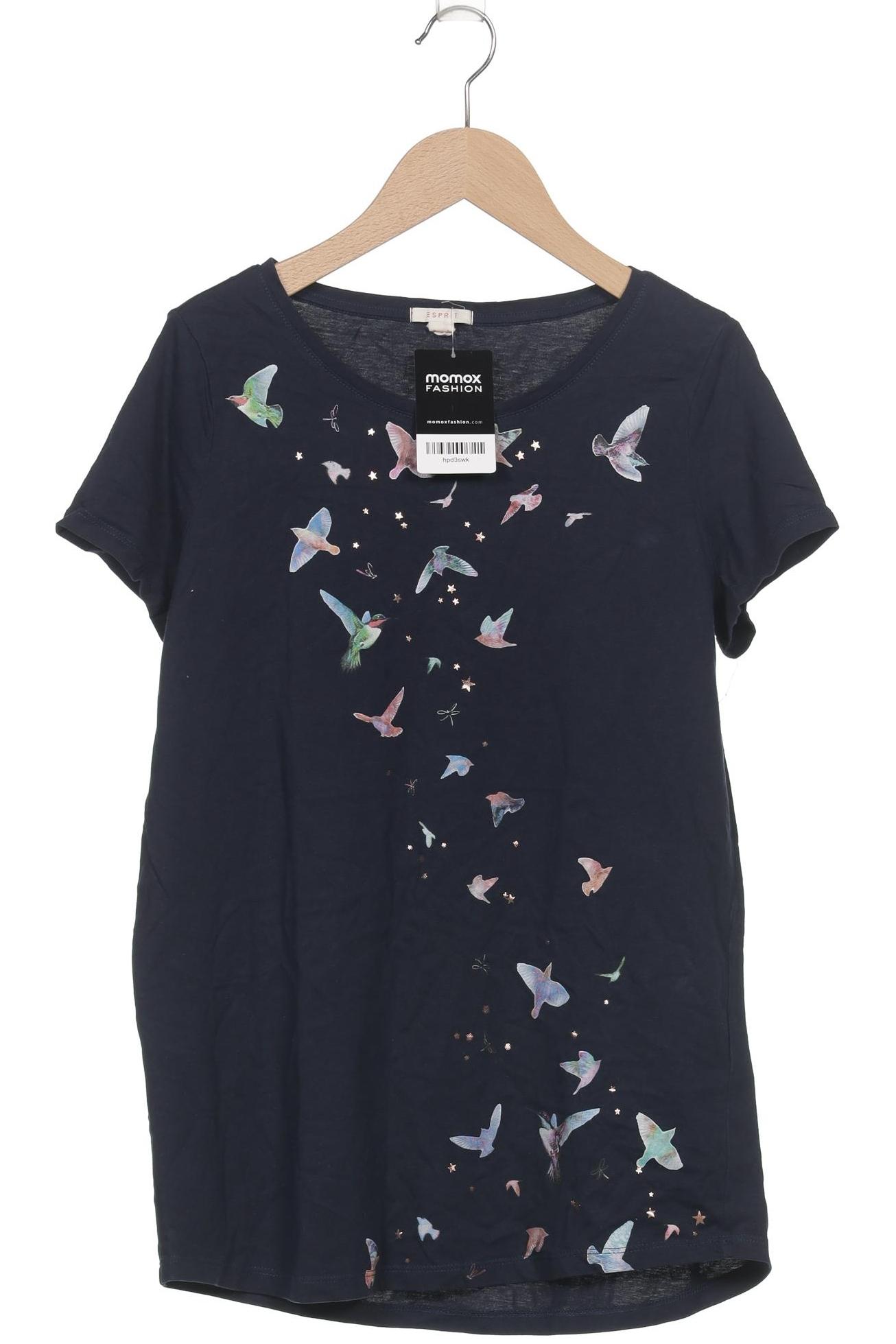 

Esprit Damen T-Shirt, marineblau, Gr. 42