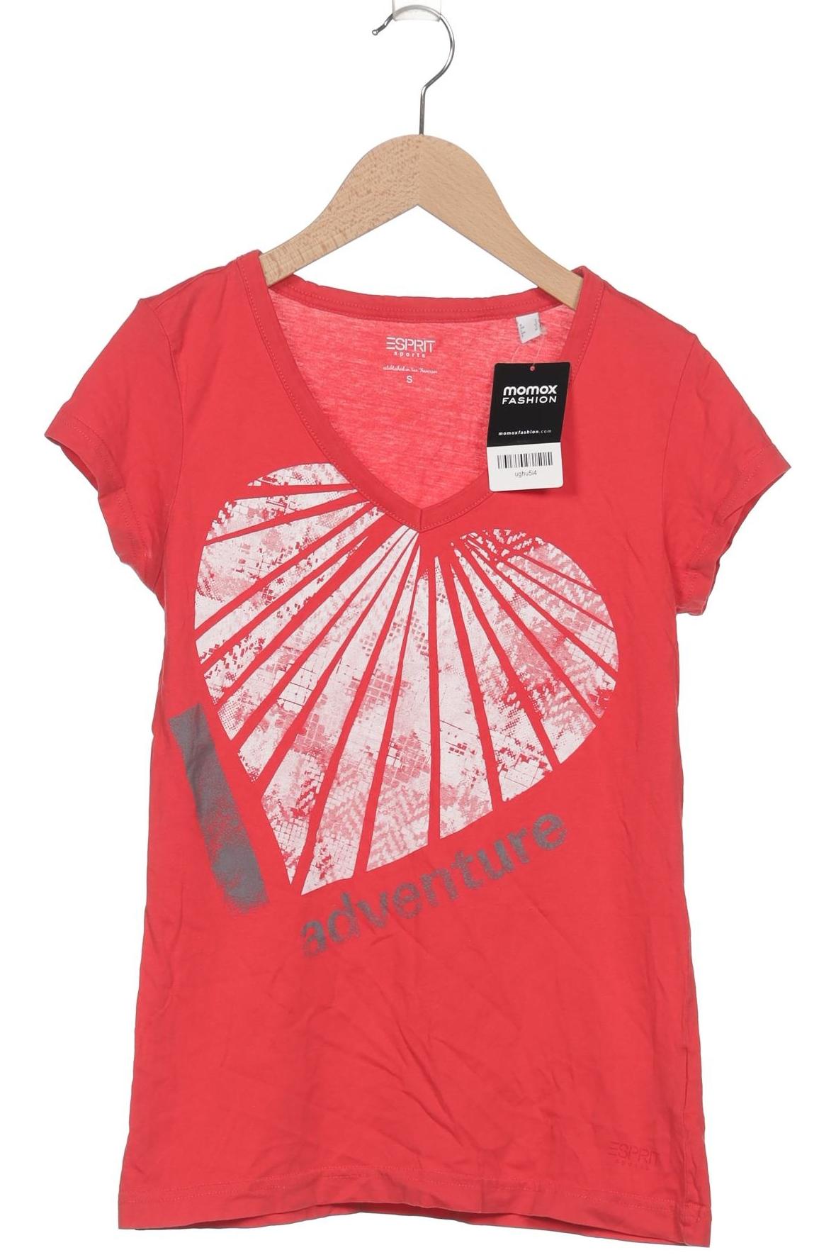 

Esprit Damen T-Shirt, rot, Gr. 36