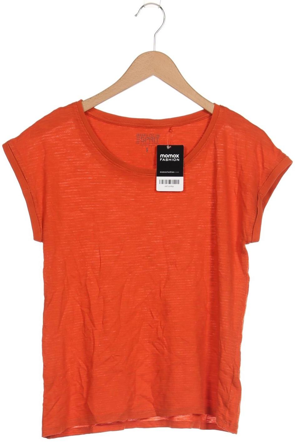 

Esprit Damen T-Shirt, orange, Gr. 36