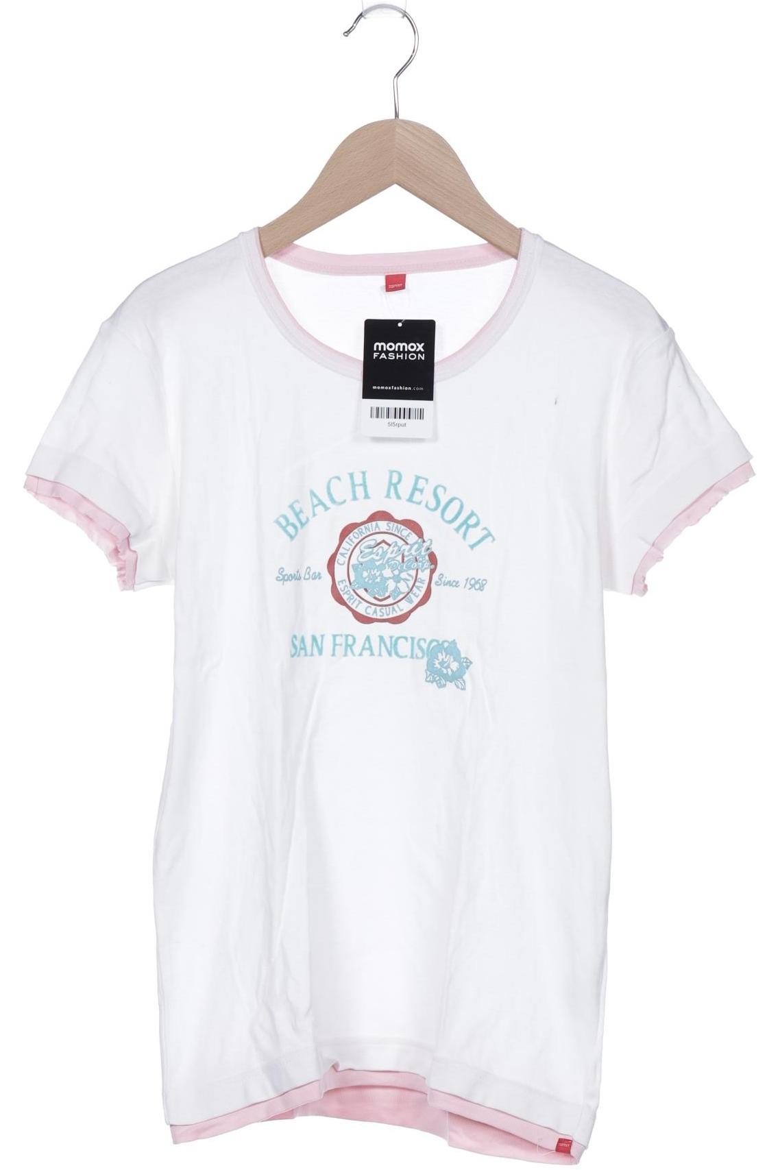 

Esprit Damen T-Shirt, weiß, Gr. 44