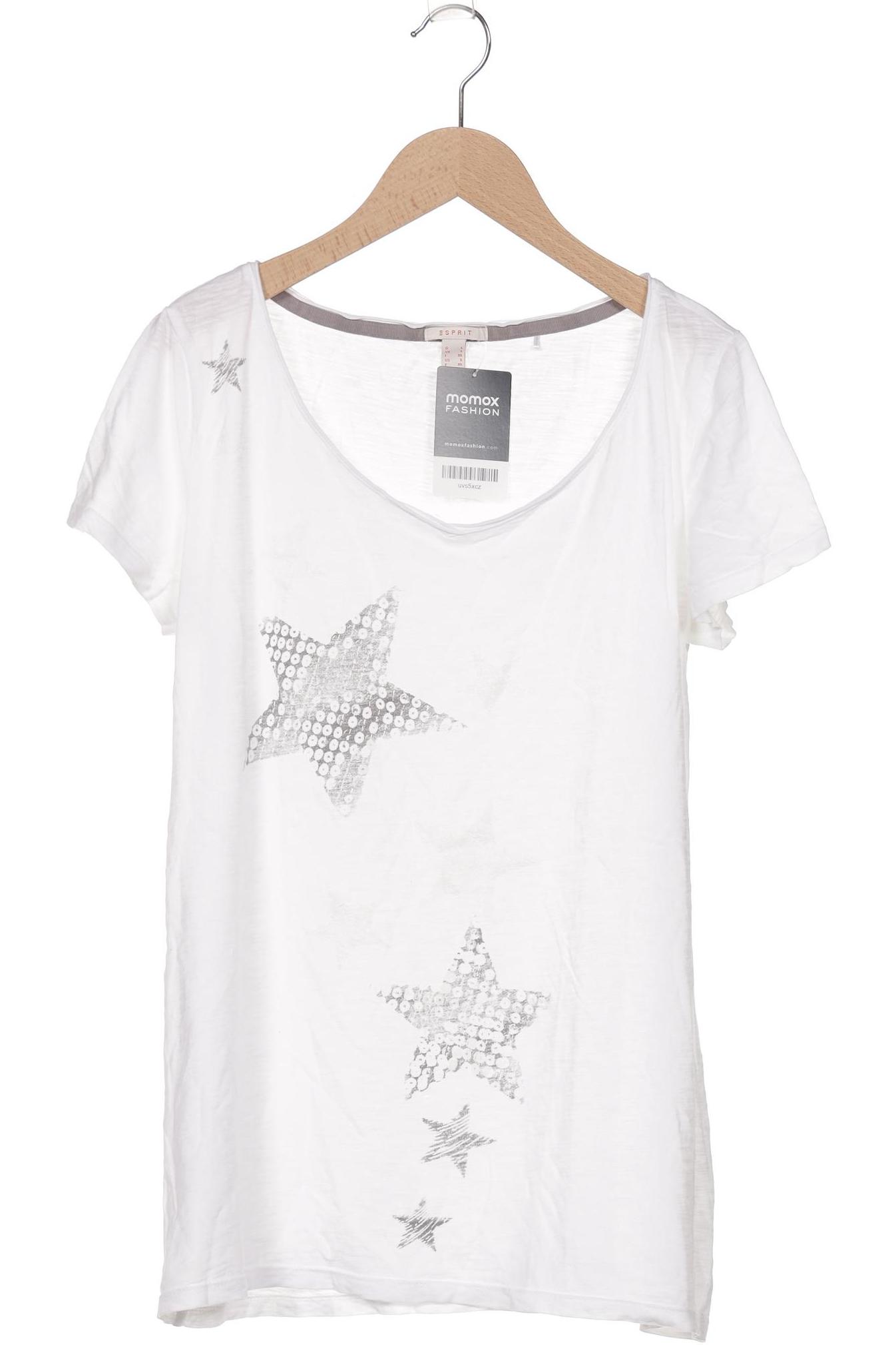 

Esprit Damen T-Shirt, weiß, Gr. 42