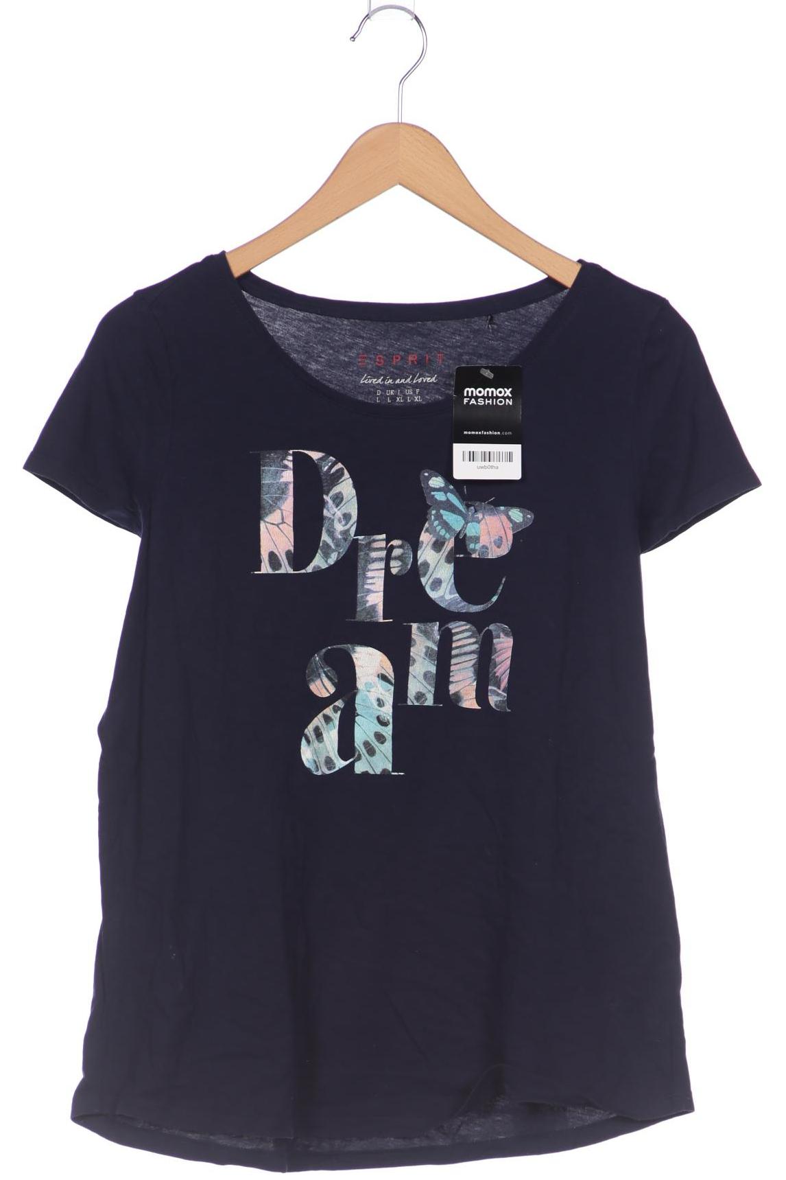 

Esprit Damen T-Shirt, marineblau, Gr. 42