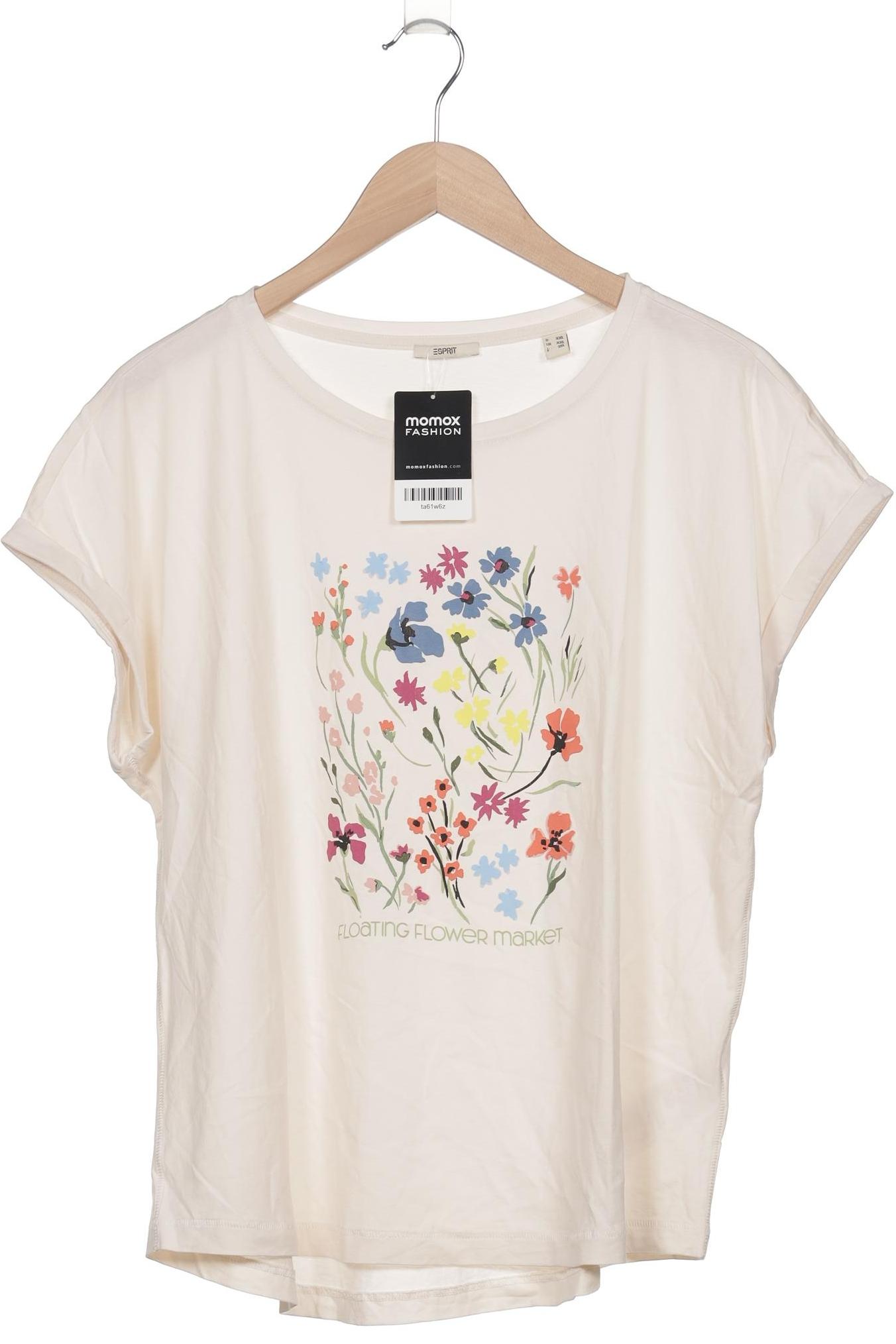 

Esprit Damen T-Shirt, cremeweiß, Gr. 46